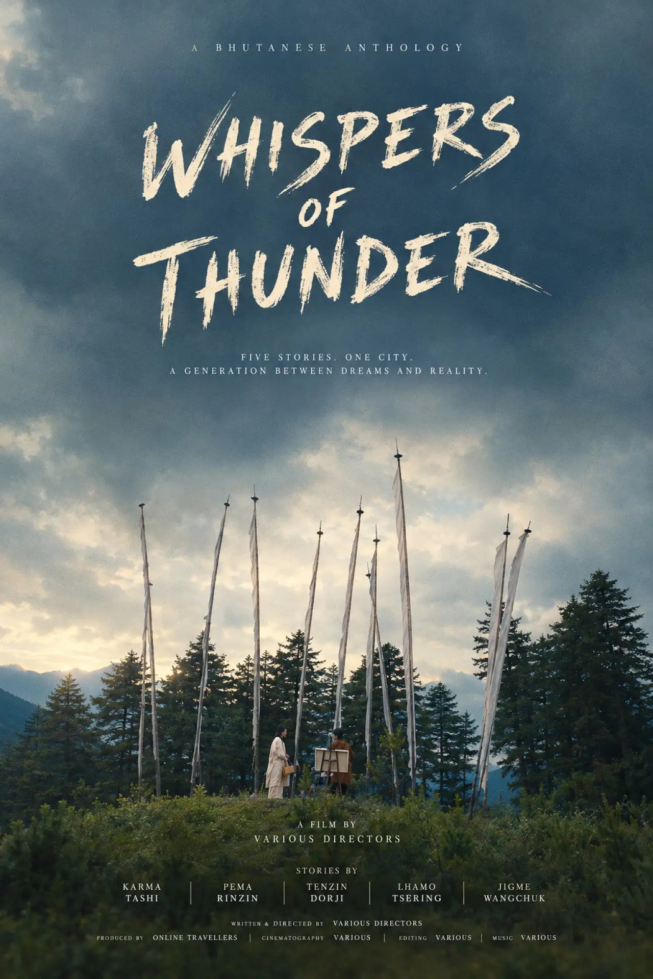 Movie poster "Whispers of Thunder"