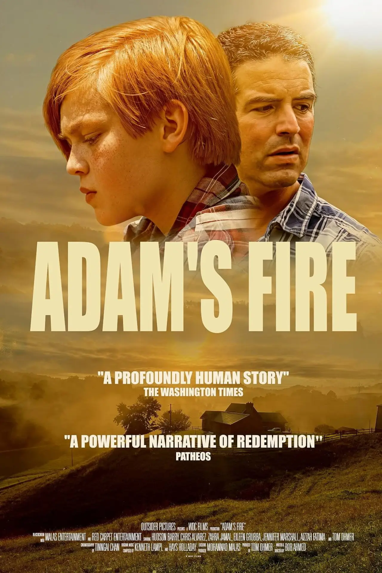 Movie poster "Adam’s Fire"