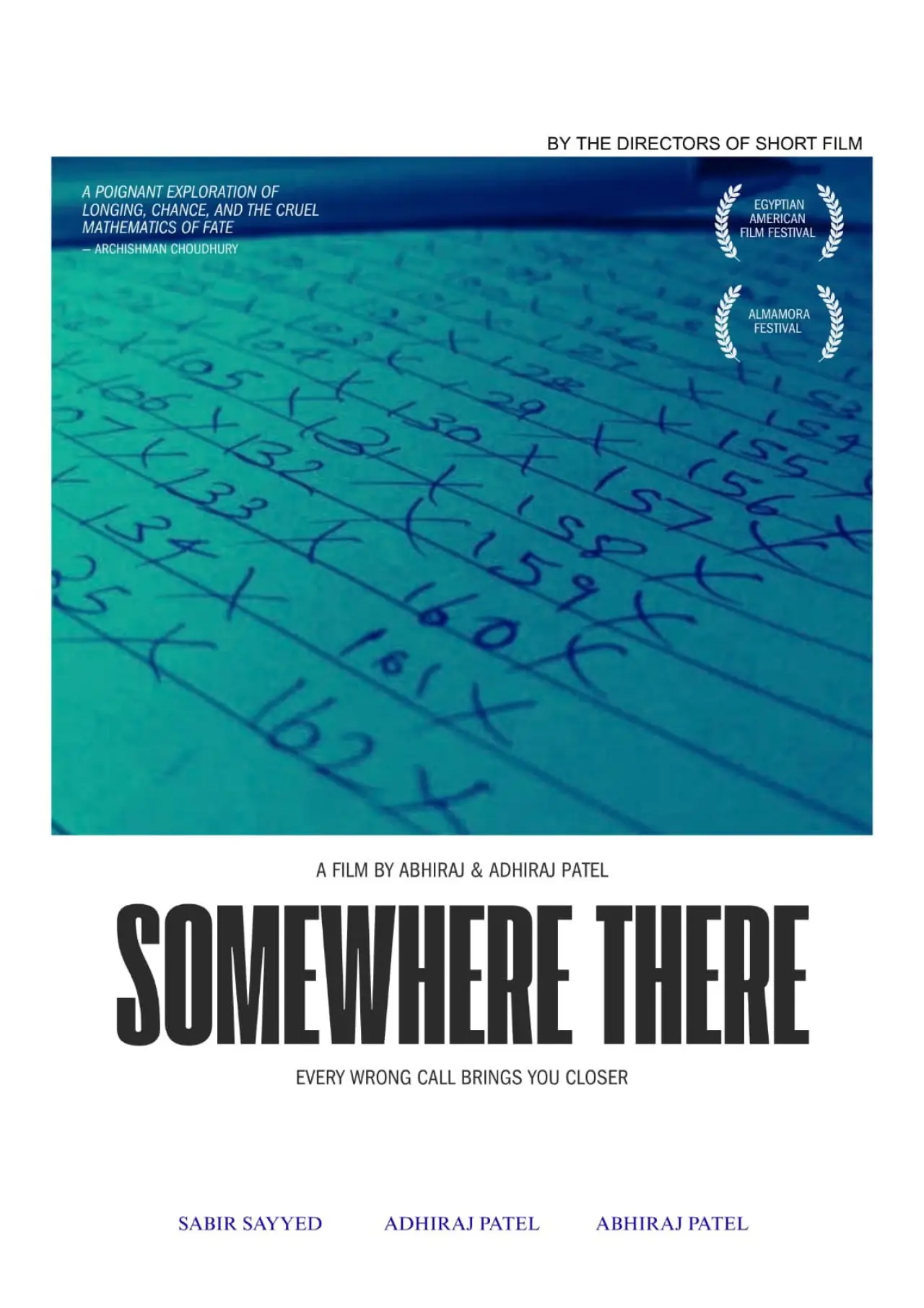 Movie poster "Somewhere There"