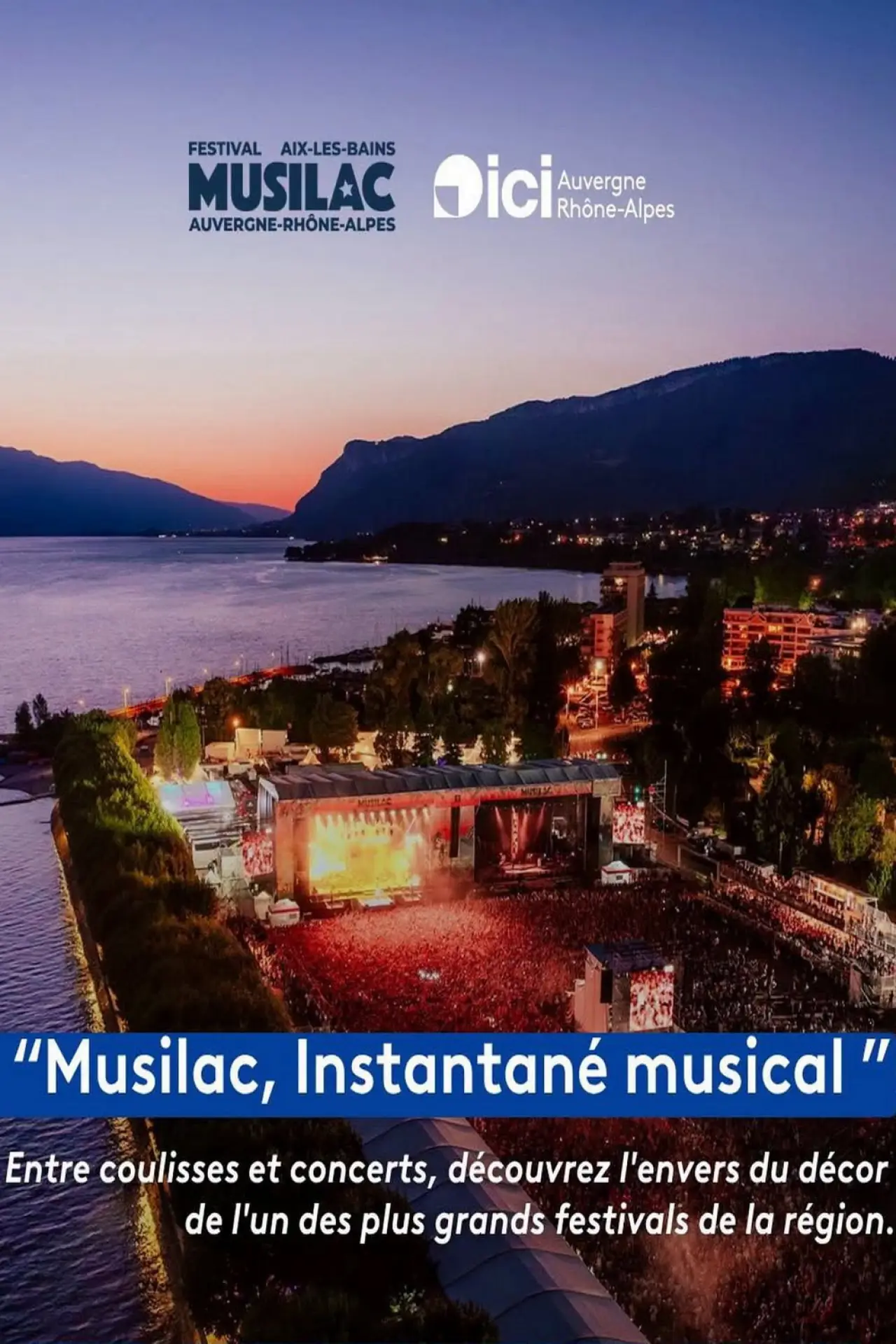 Movie poster "Musilac, Instantané musical"