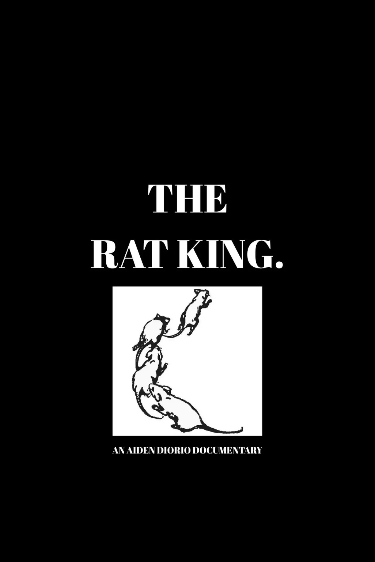Movie poster "THE RAT KING"