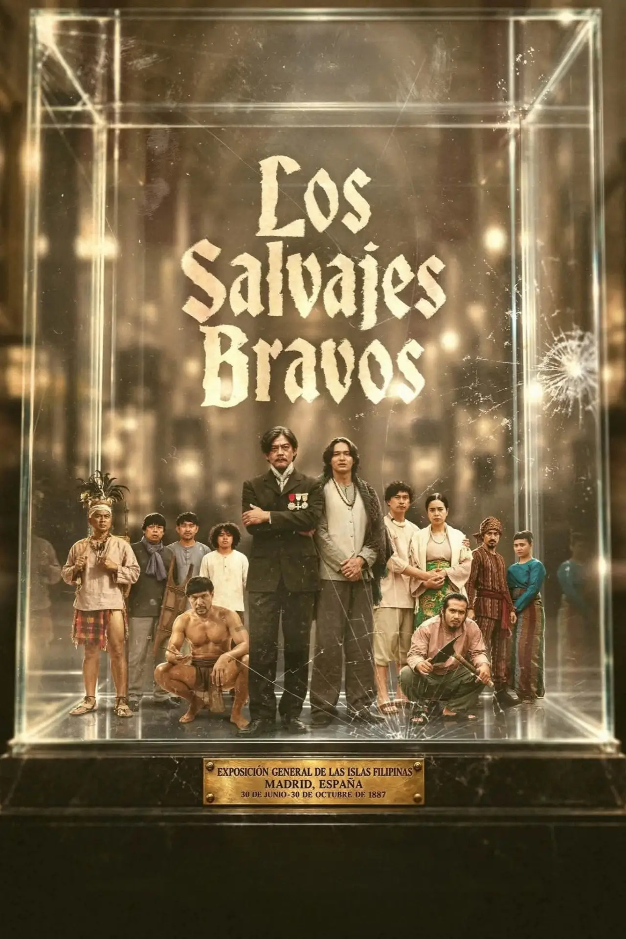Movie poster "Los Salvajes Bravos"