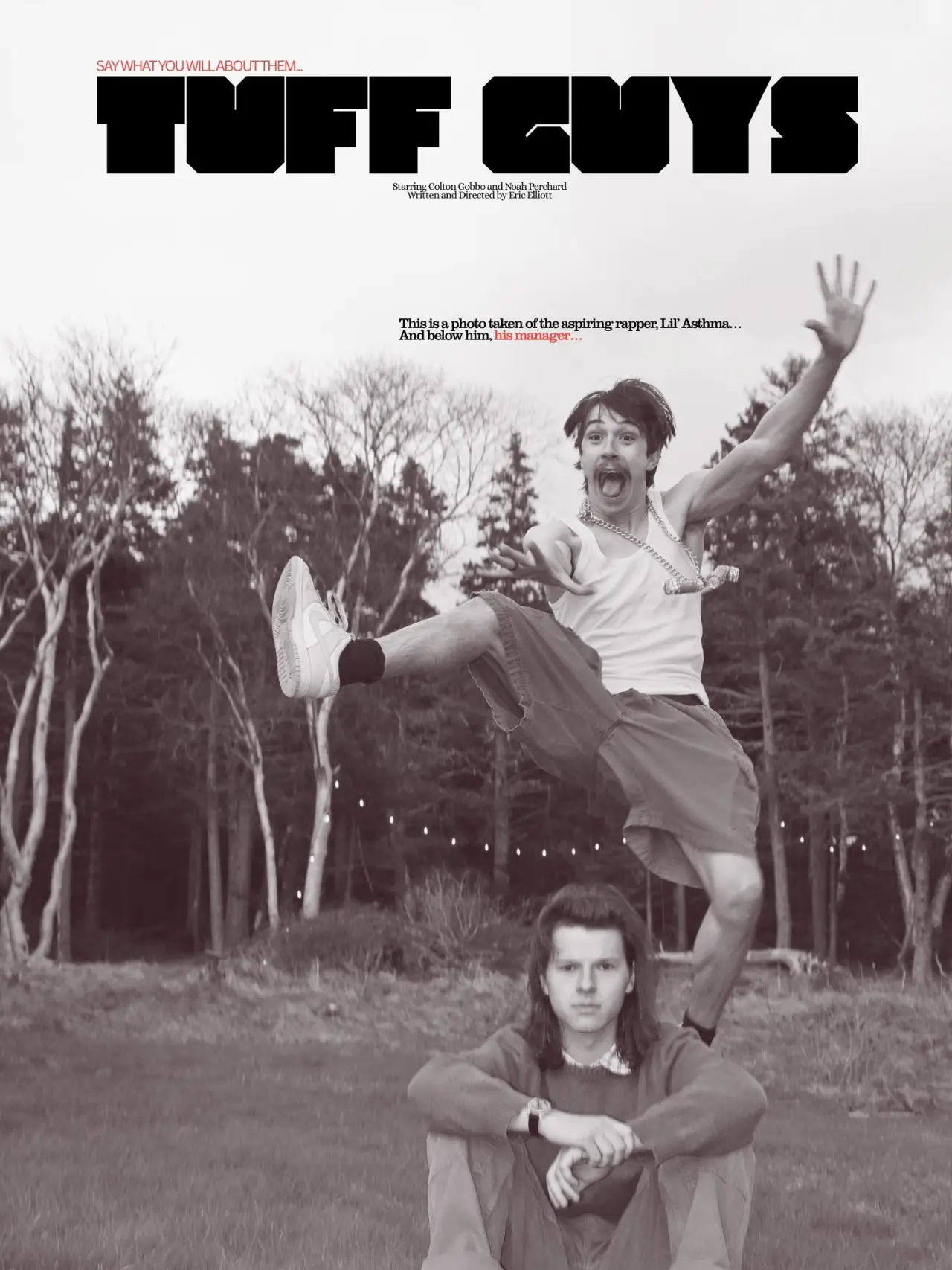 Movie poster "Tuff Guys"