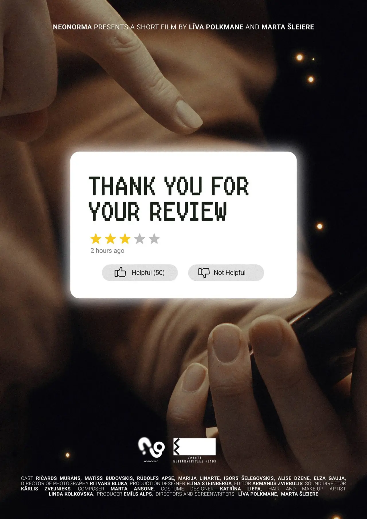 Movie poster "Thank You for Your Review"