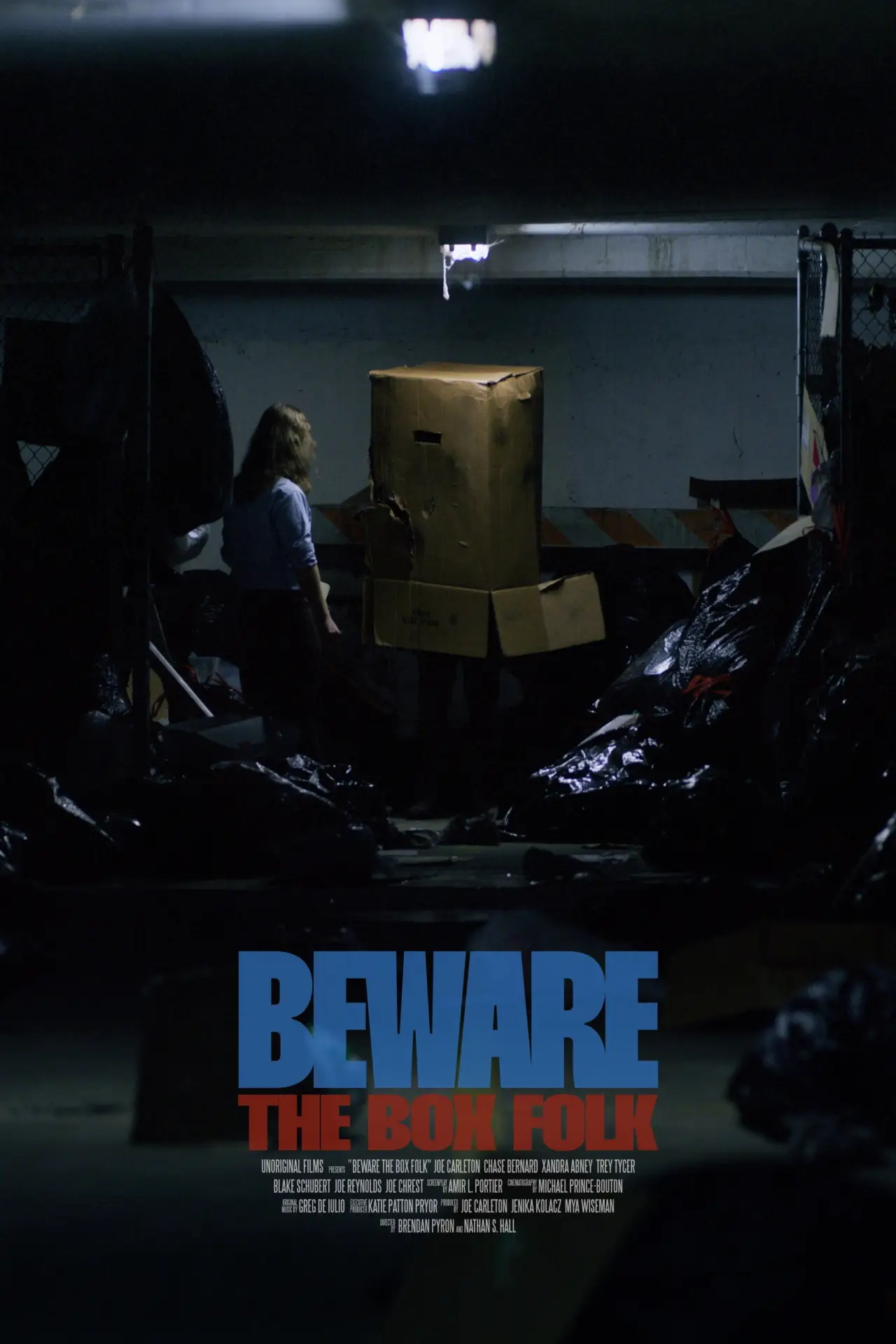 Movie poster "Beware the Box Folk"