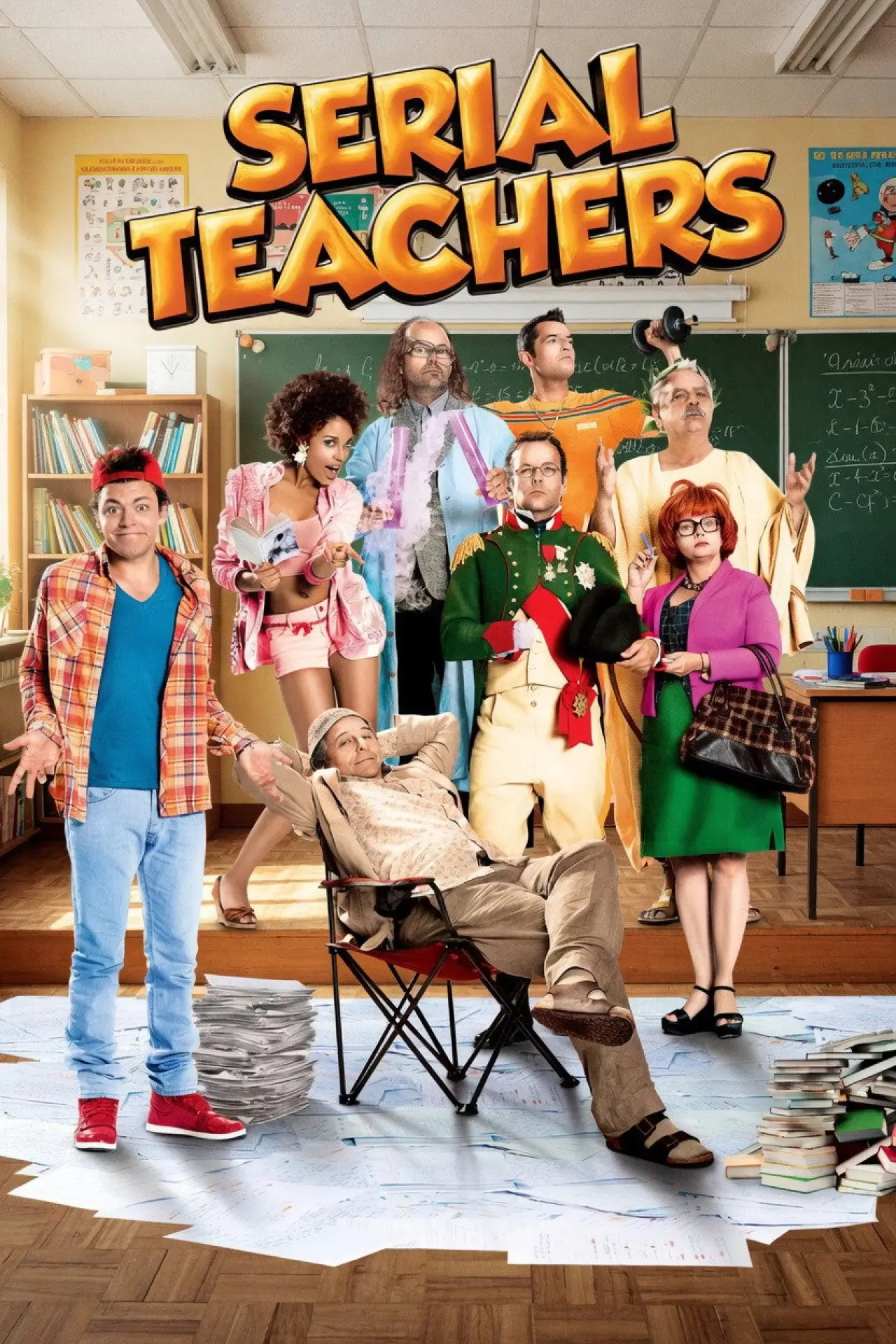 Movie poster "Serial Teachers"