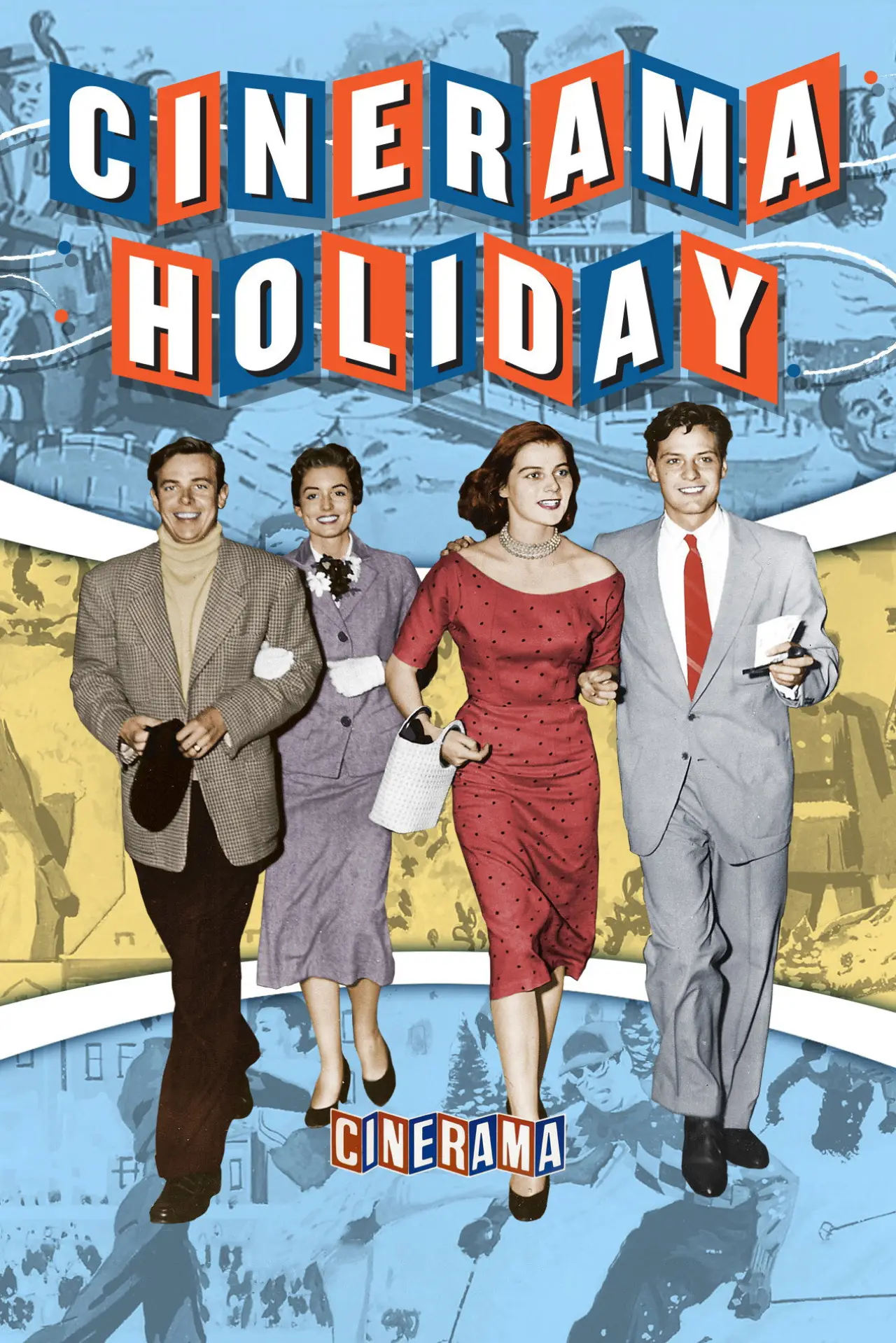 Movie poster "Cinerama Holiday"