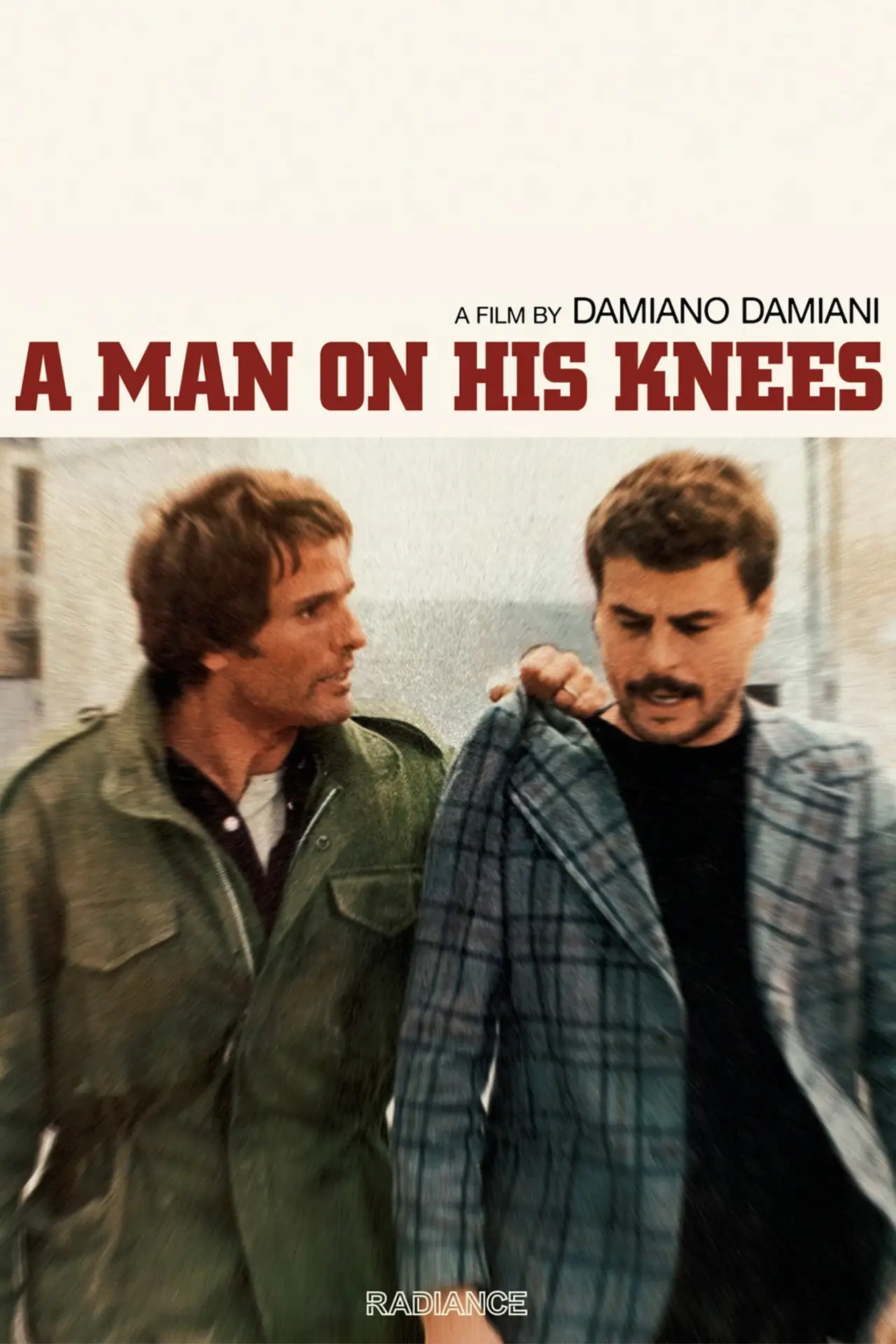 Movie poster "A Man on His Knees"