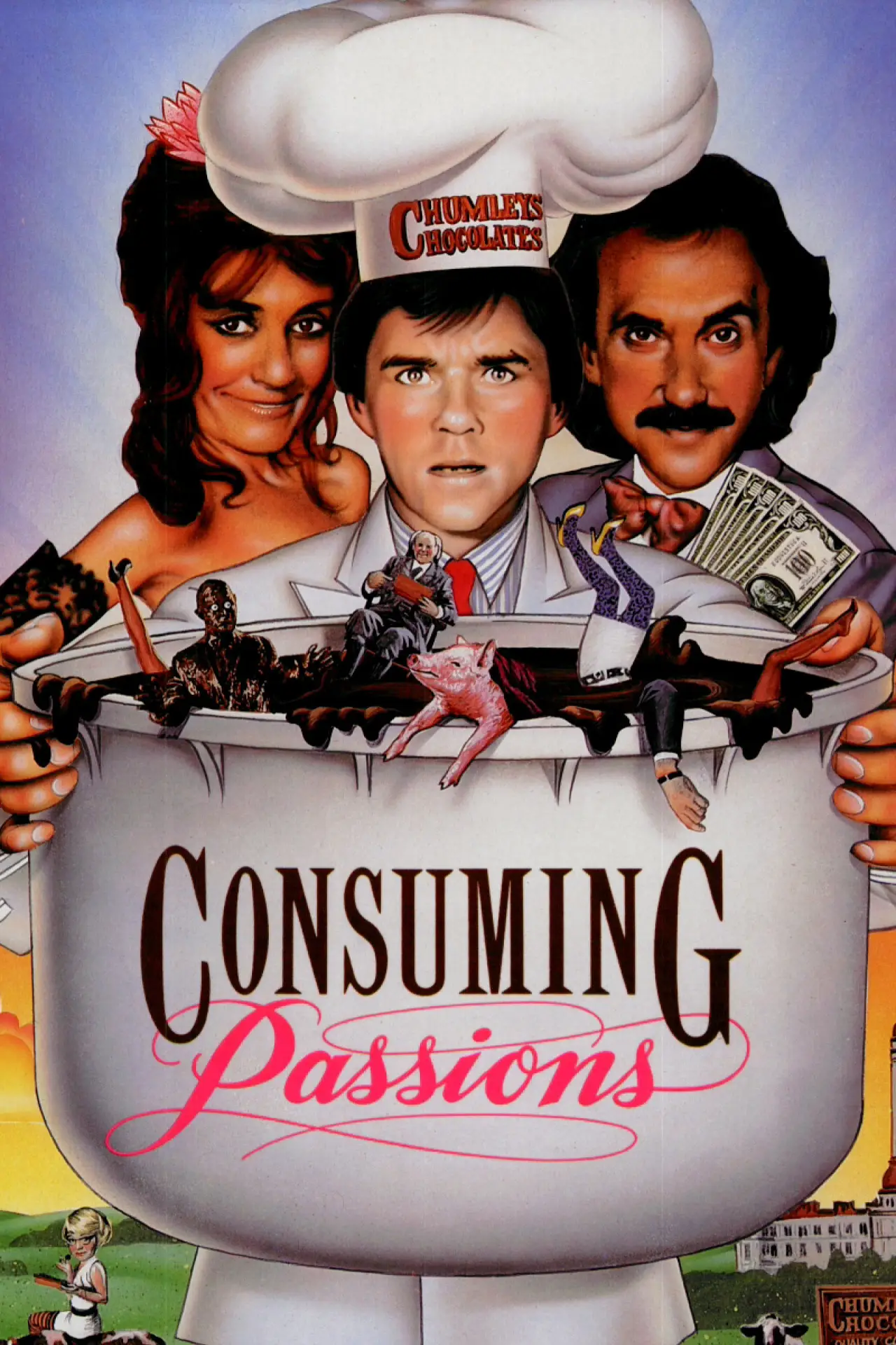 Movie poster "Consuming Passions"