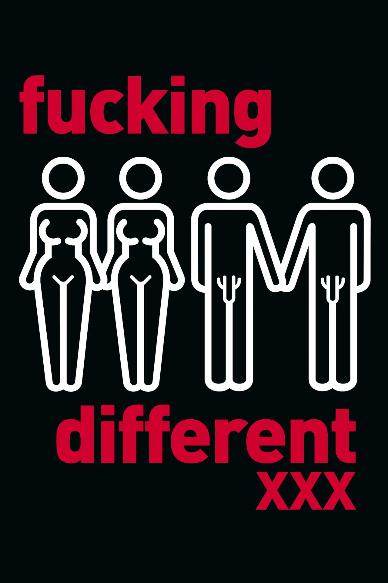 Movie poster "Fucking Different XXX"