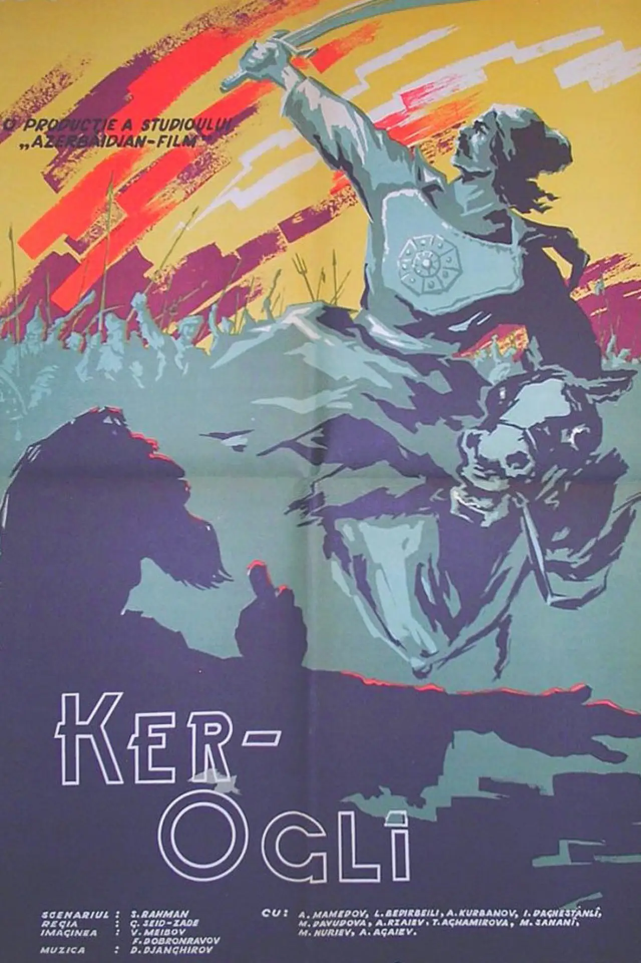 Movie poster "Koroghlu"