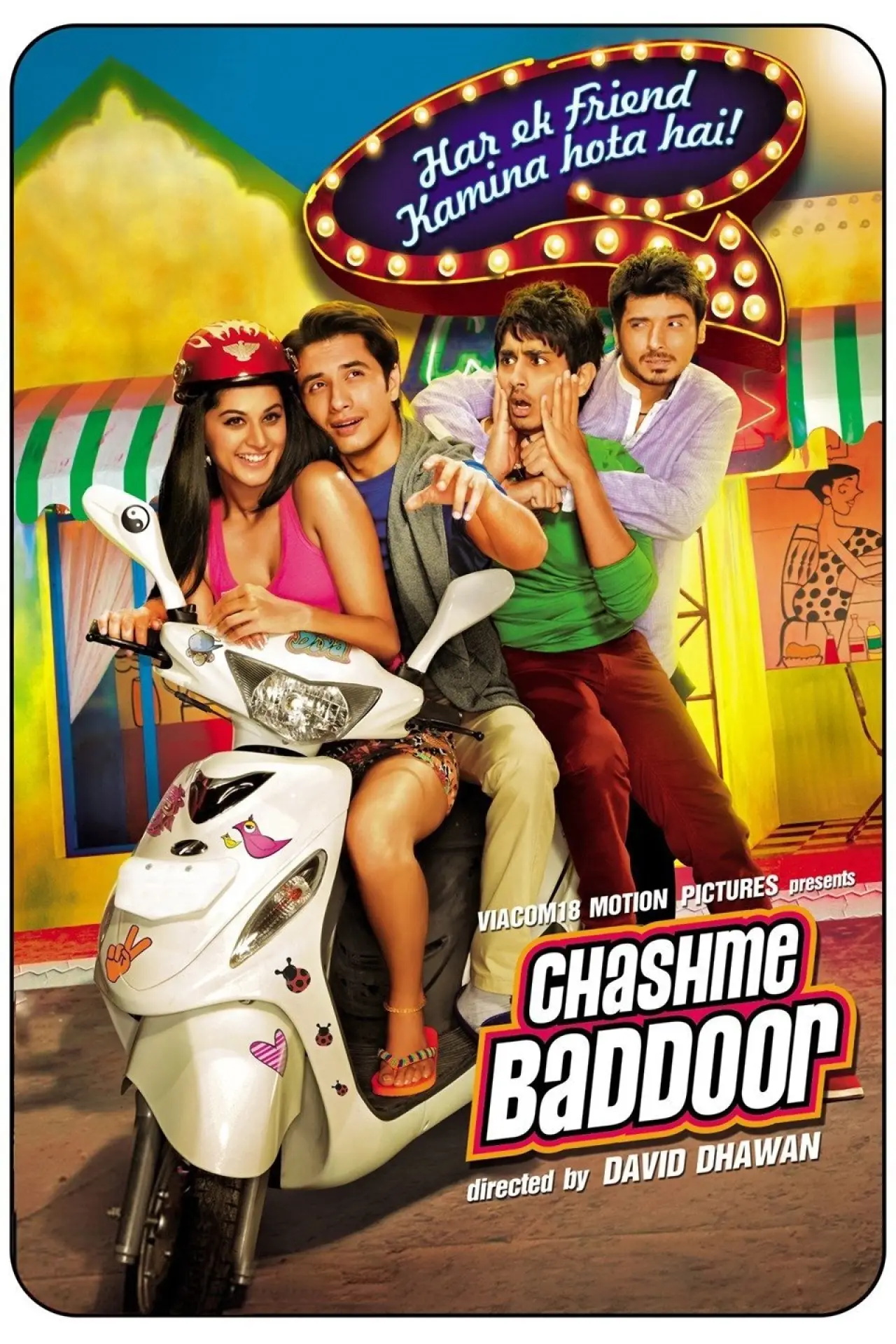 Movie poster "Chashme Baddoor"