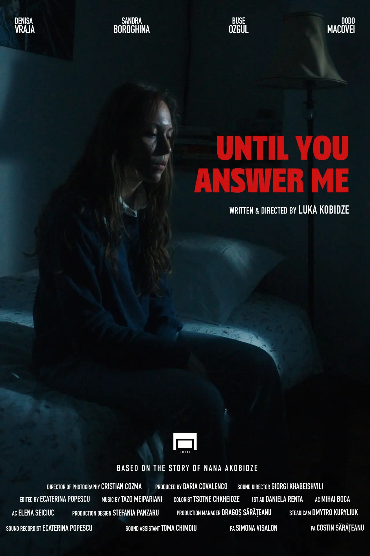 Movie poster "Until You Answer Me"