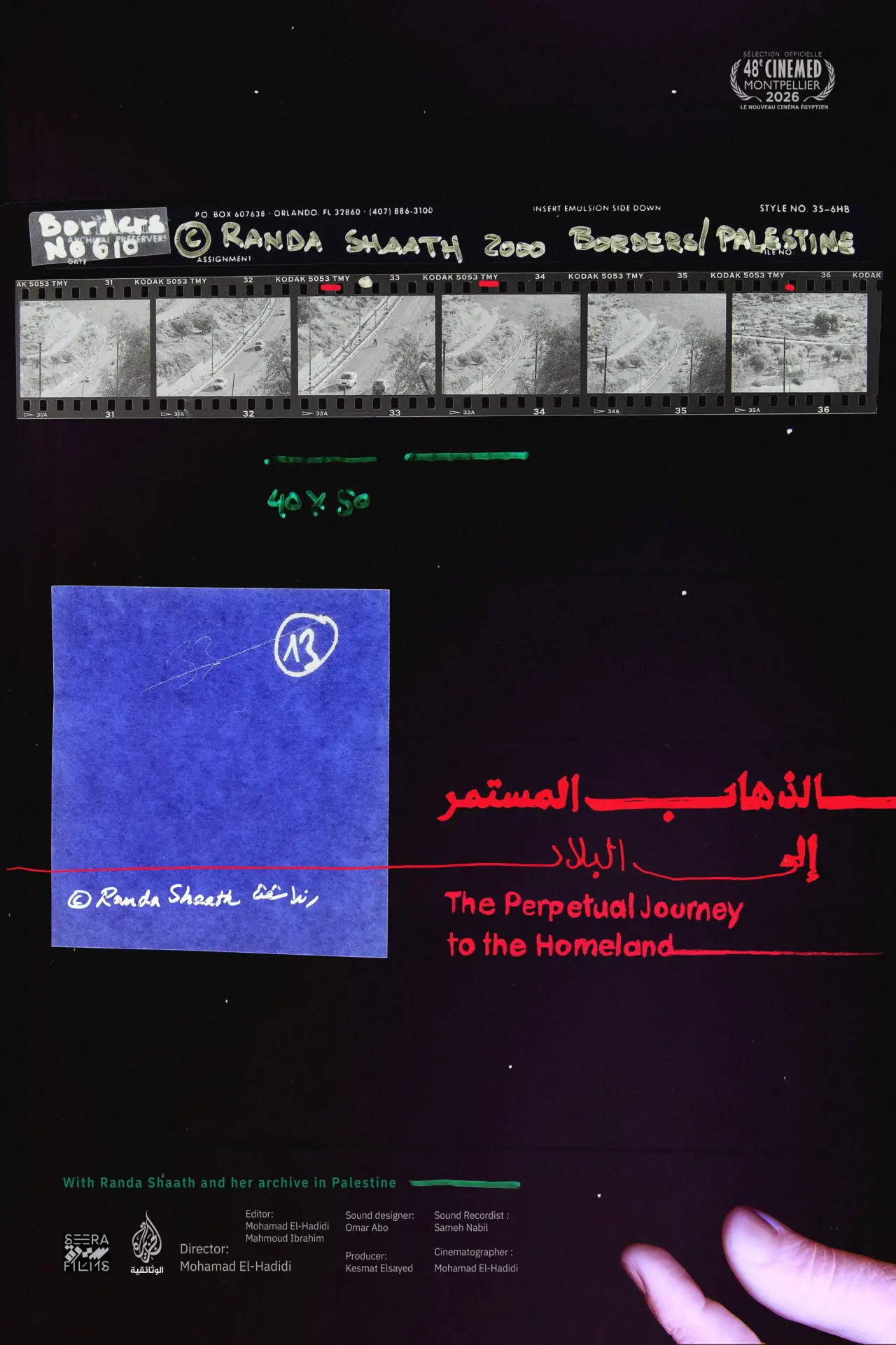 Movie poster "The Perpetual Journey to the Homeland"
