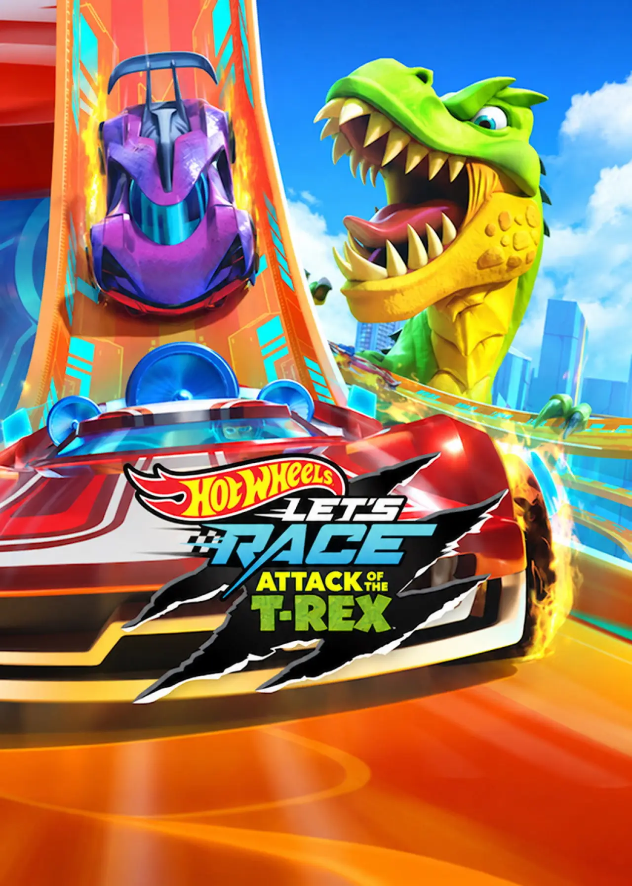Movie poster "Hot Wheels Let