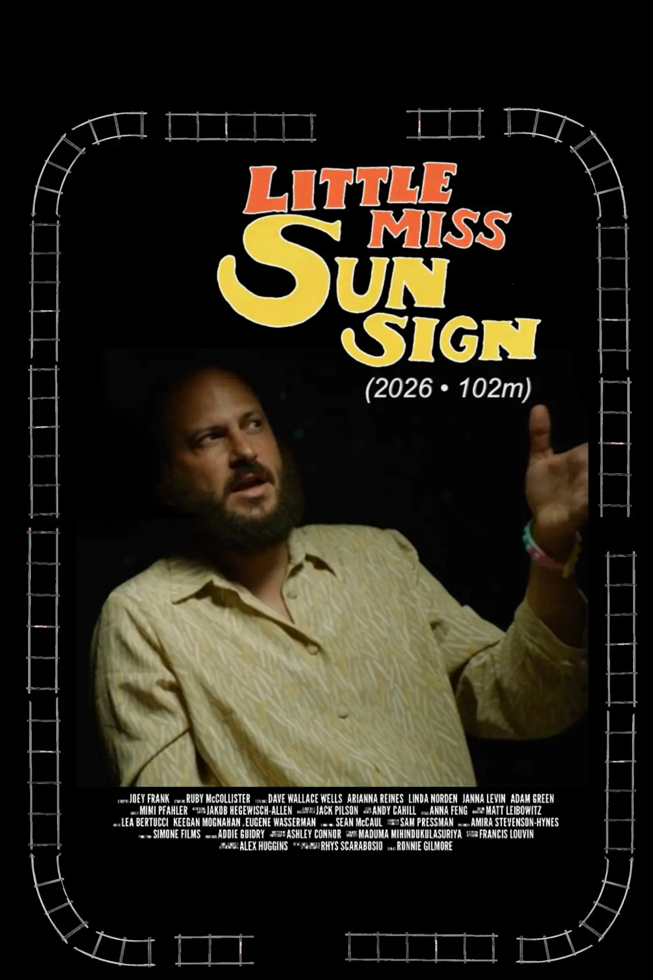 Movie poster "Little Miss Sun Sign"