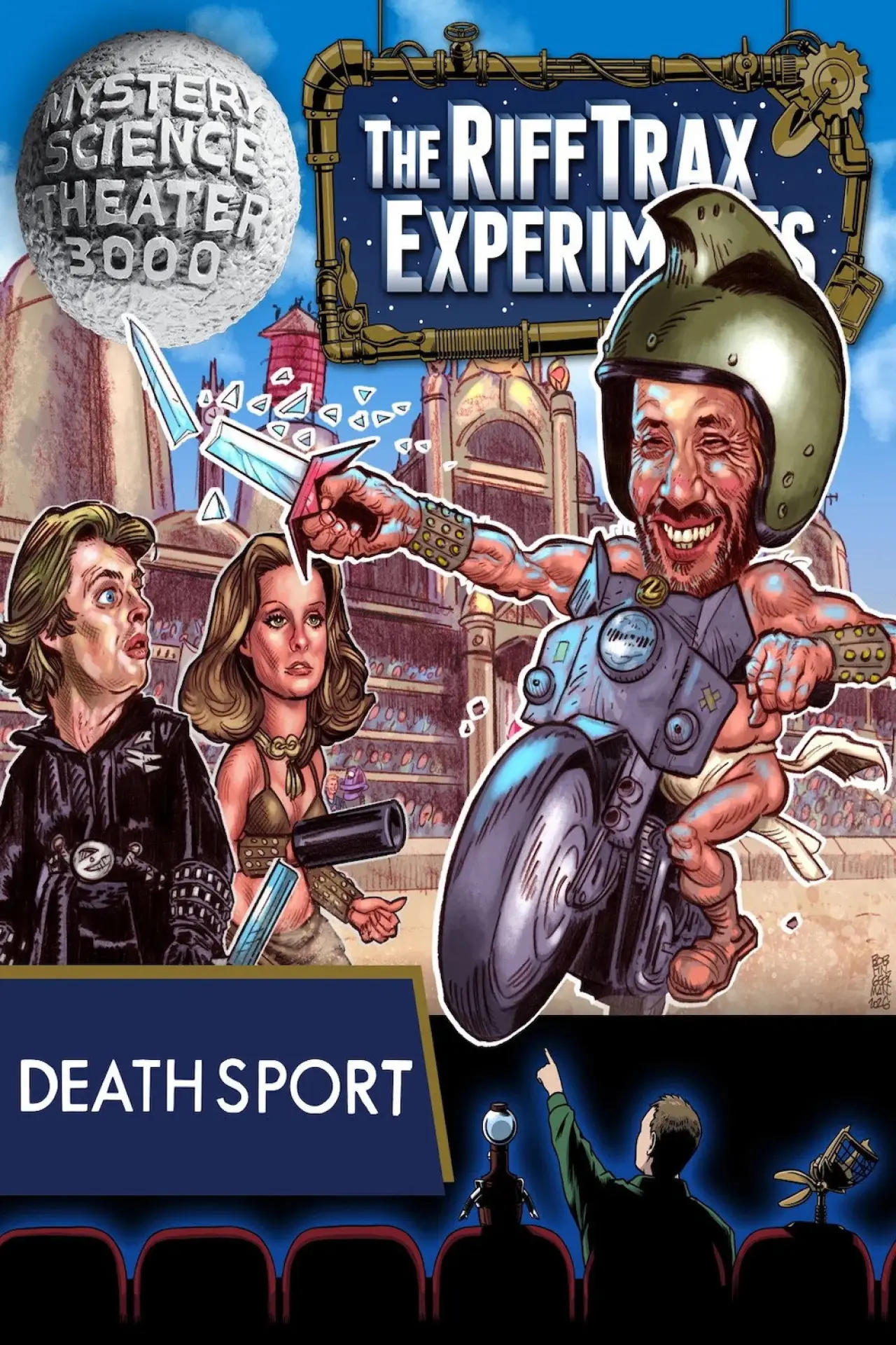 Movie poster "Mystery Science Theater 3000: The RiffTrax Experiments — Deathsport"