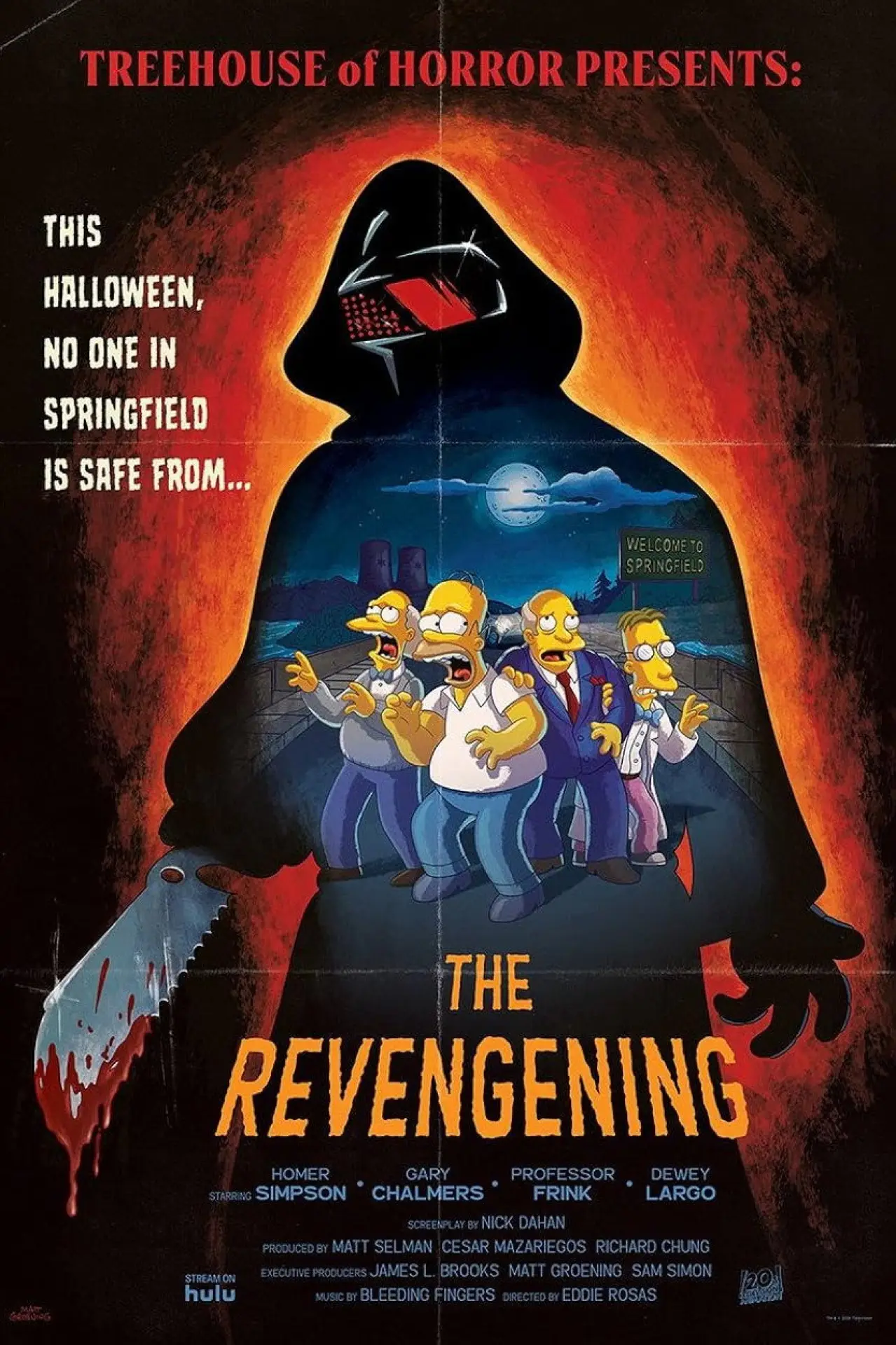 Movie poster "The Revengening"