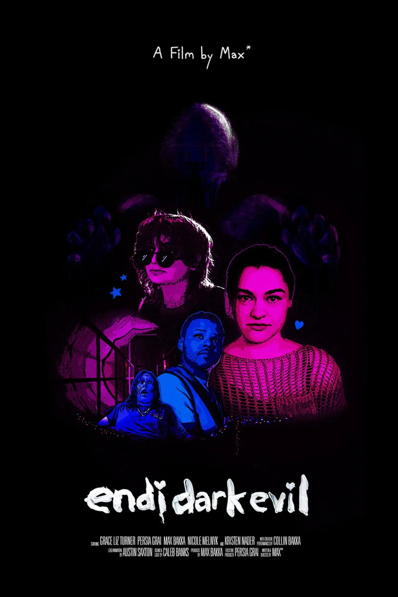 Movie poster "Endi Dark Evil"
