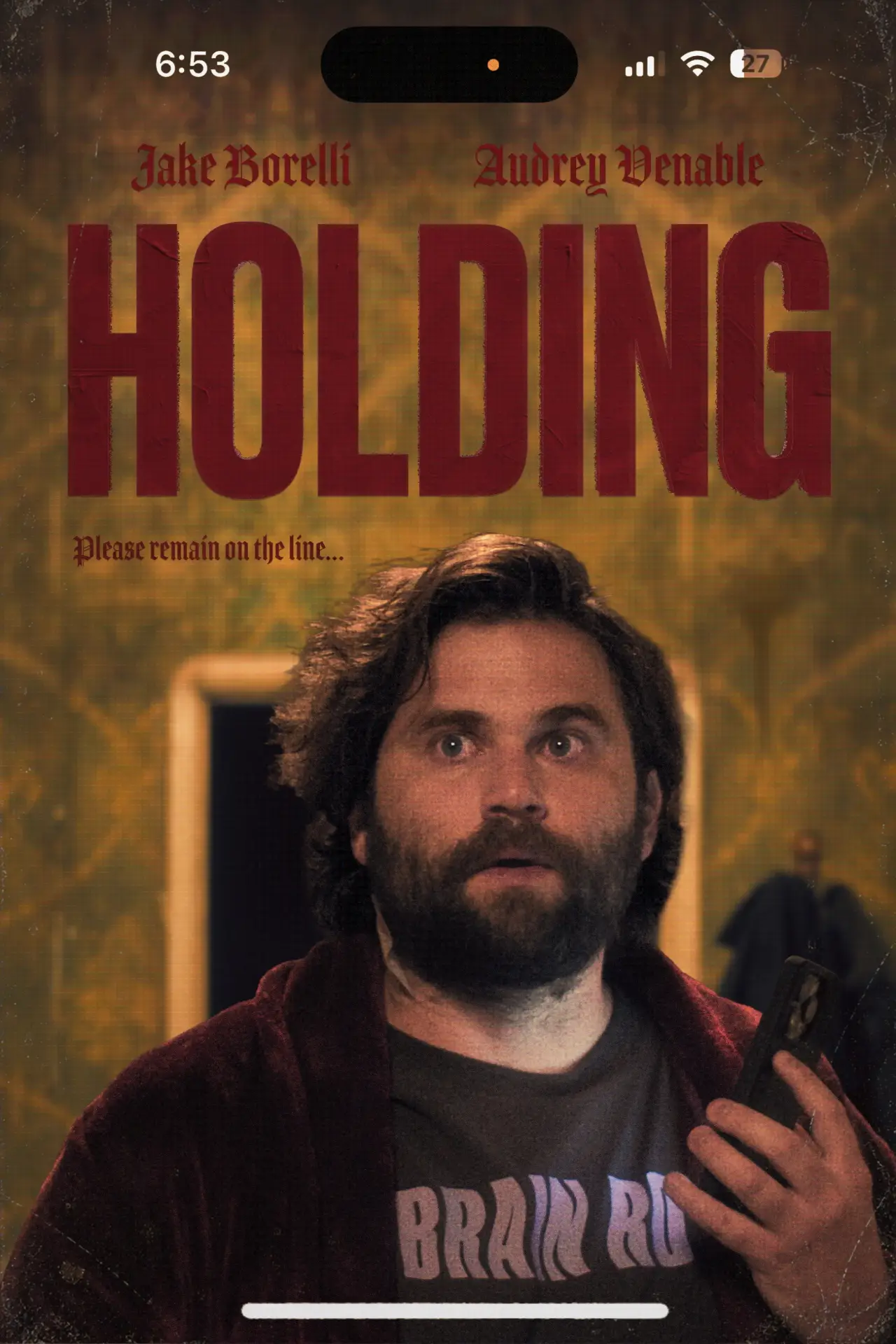 Movie poster "Holding"