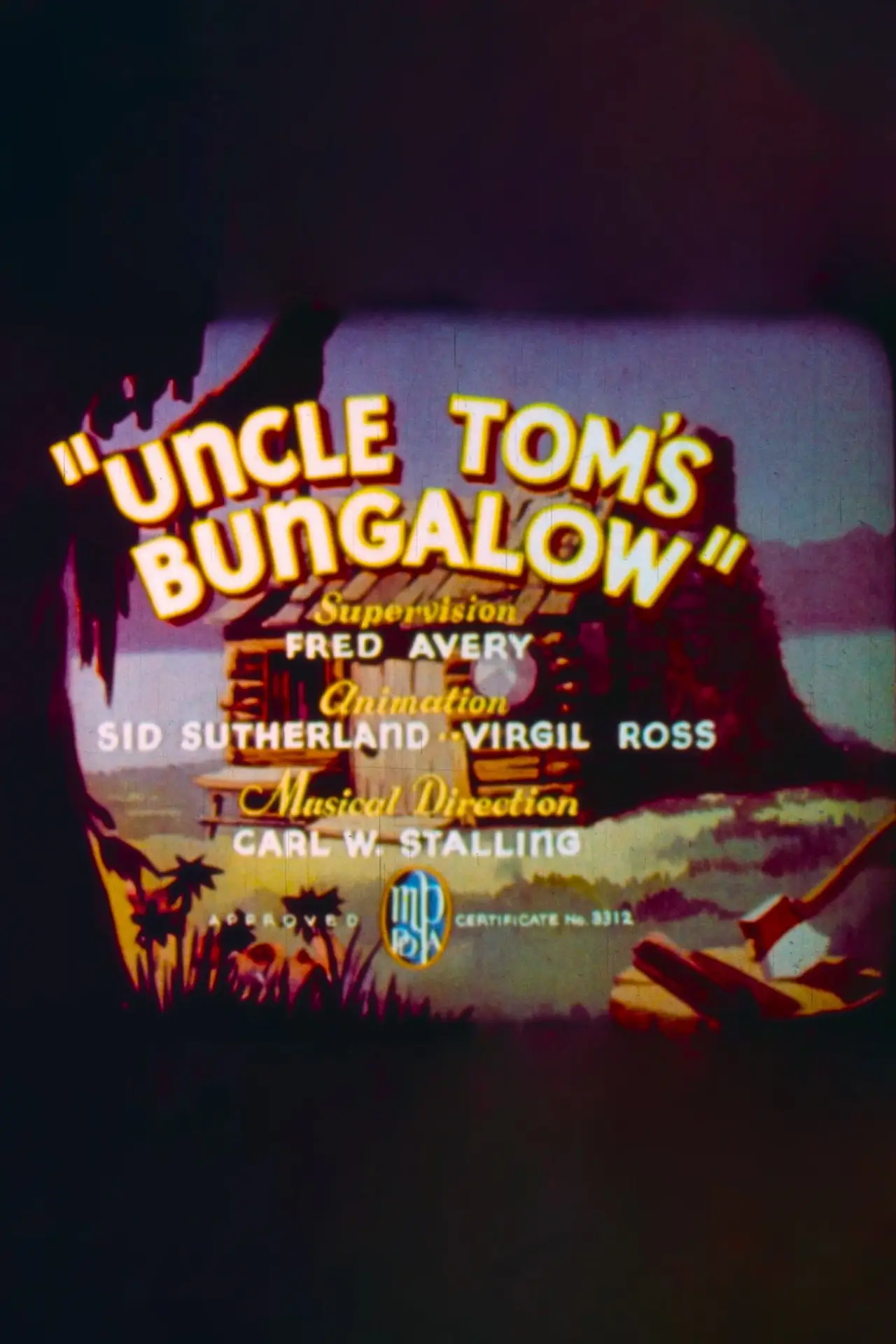 Movie poster "Uncle Tom