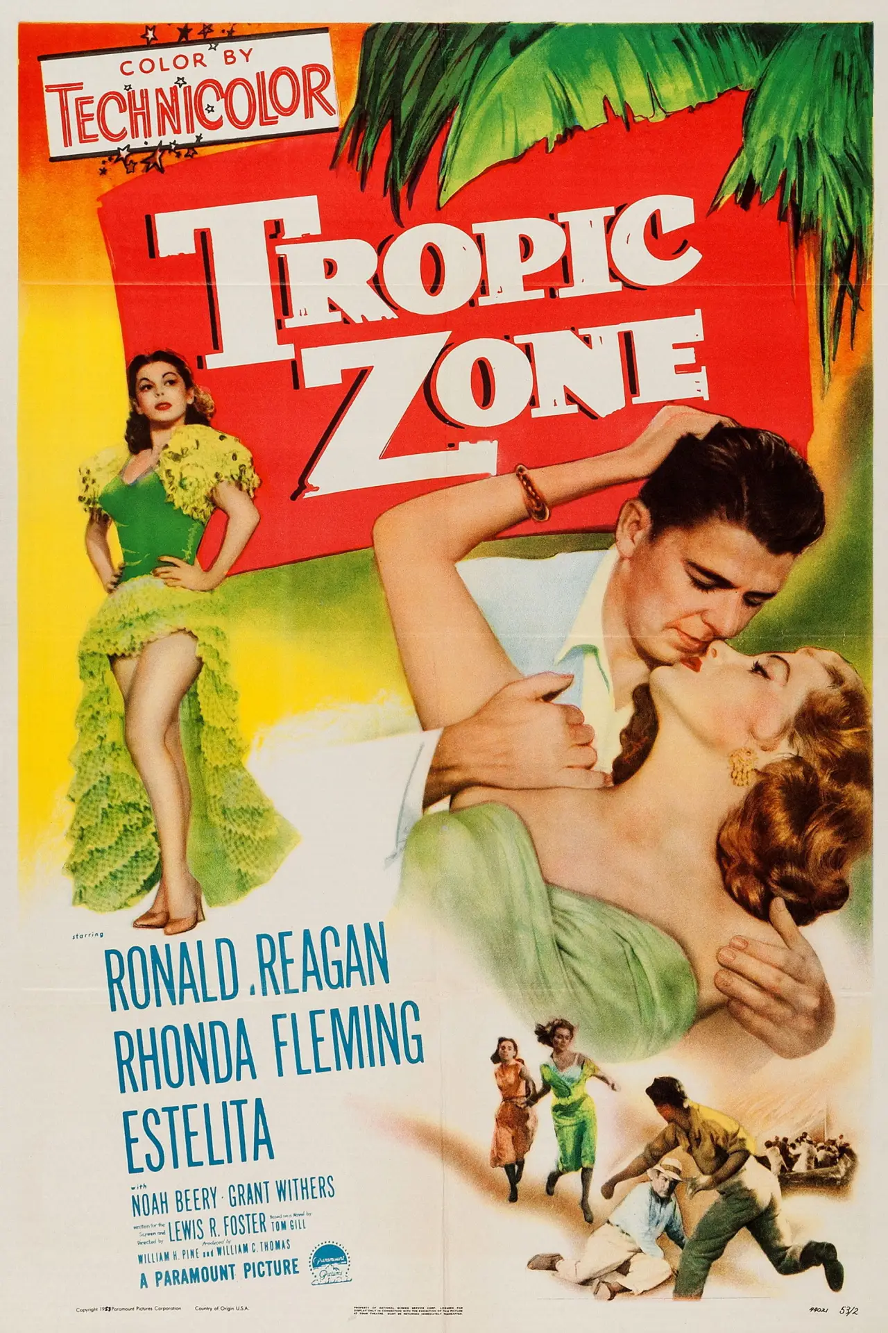 Movie poster "Tropic Zone"