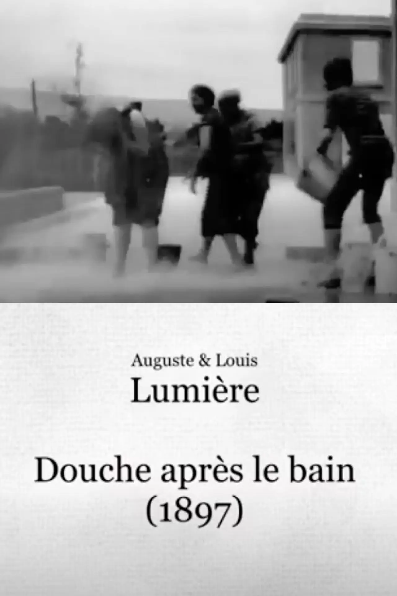 Movie poster "Douche après le bain"