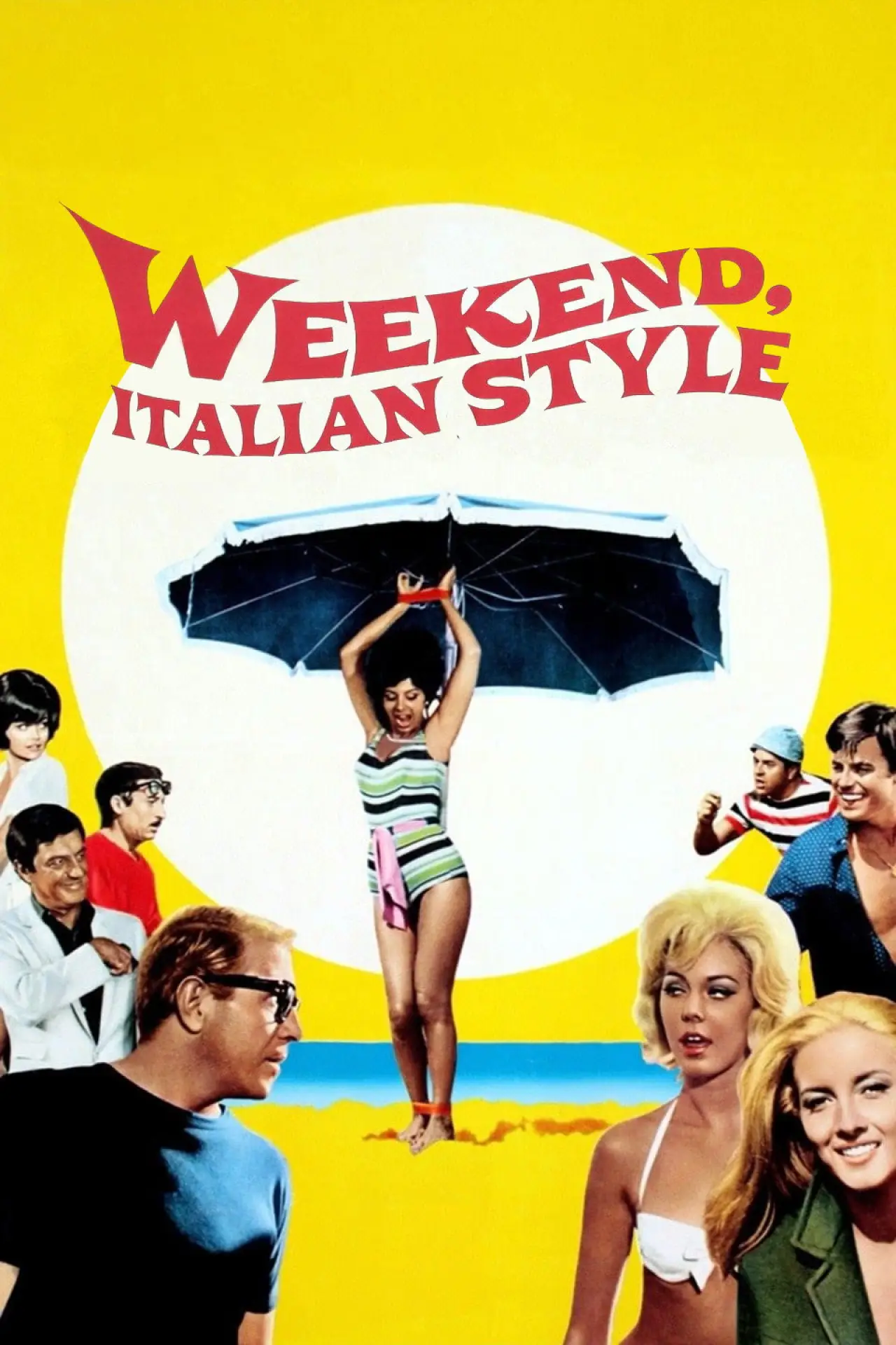 Movie poster "Weekend, Italian Style"