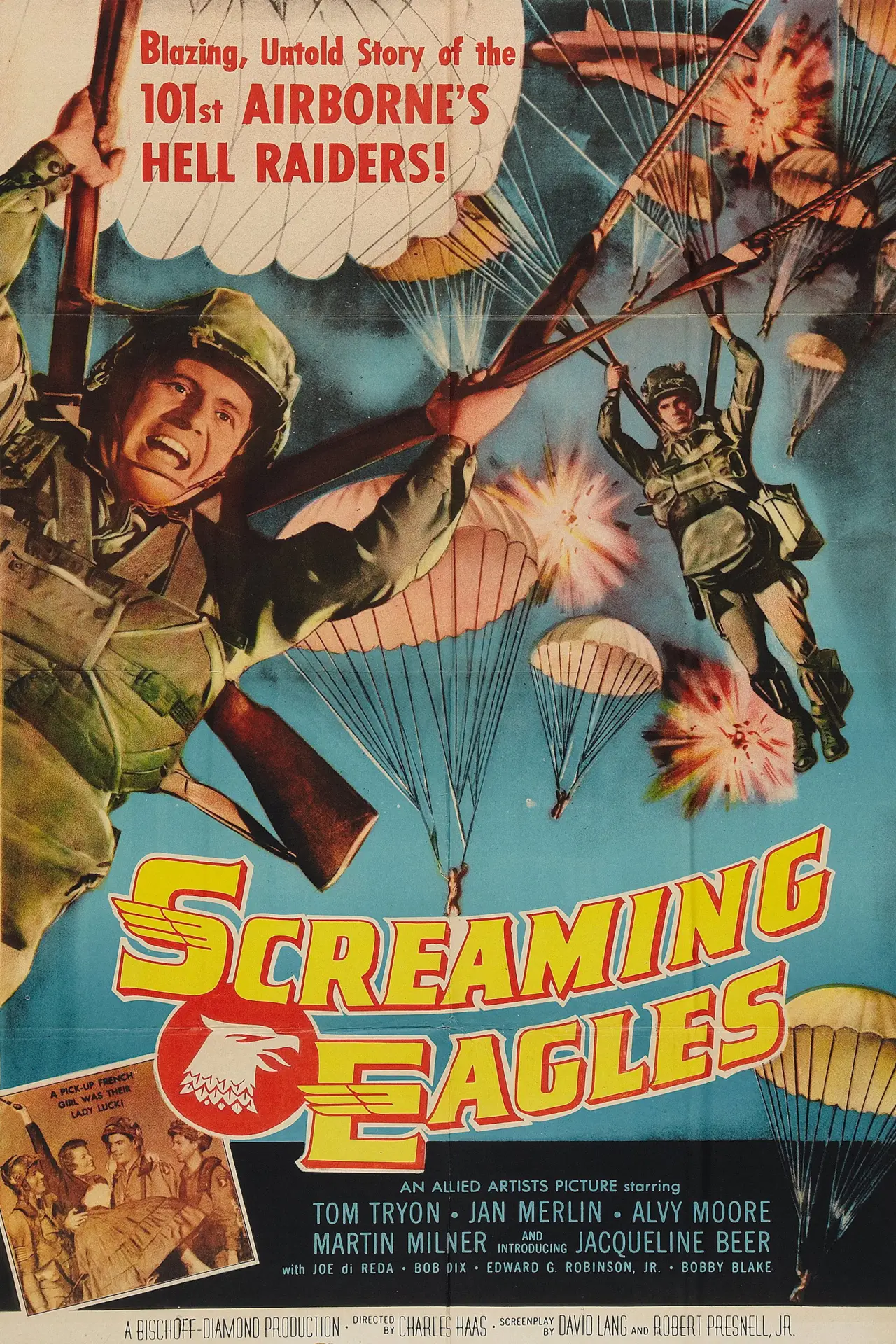Movie poster "Screaming Eagles"