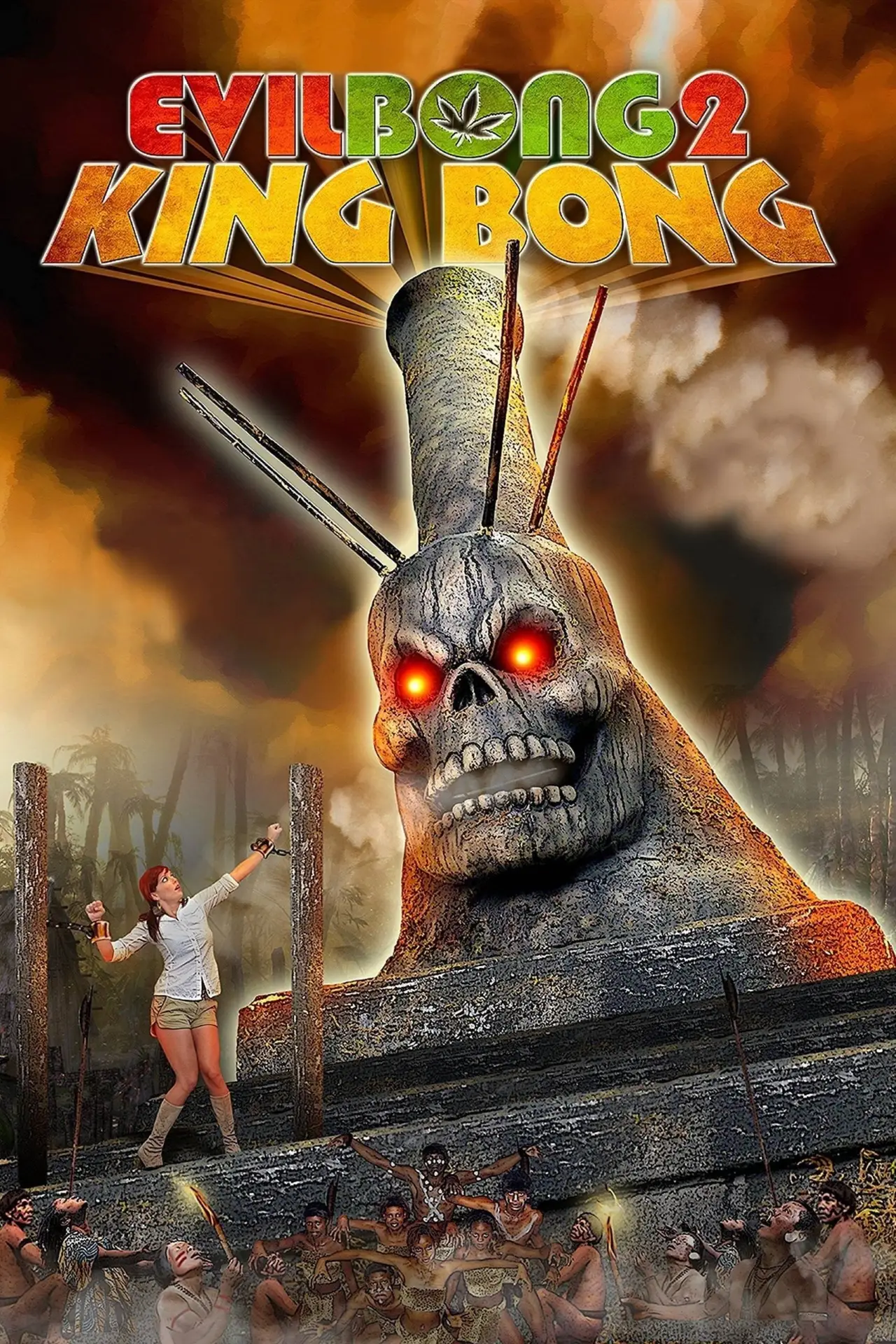 Movie poster "Evil Bong 2: King Bong"