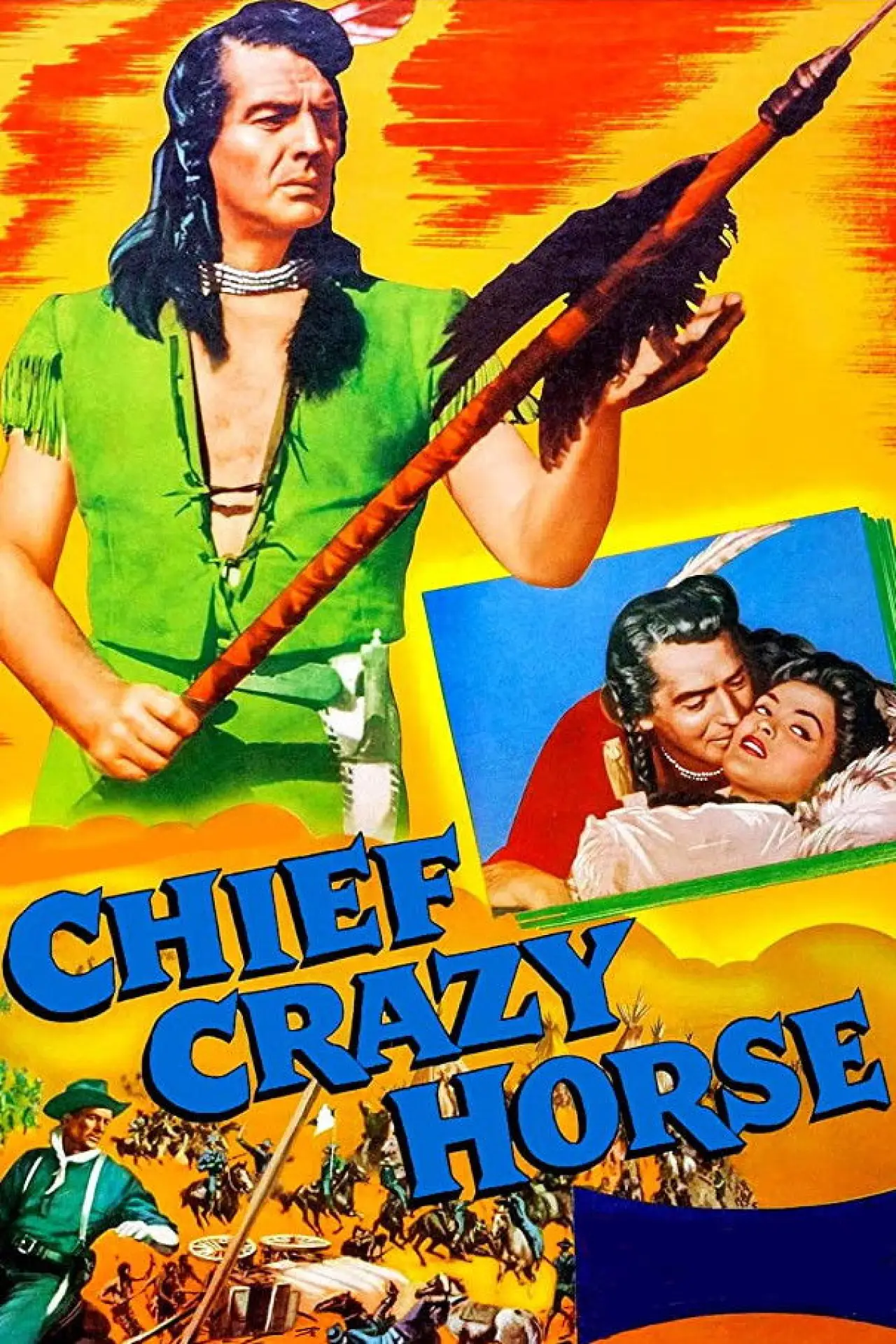 Movie poster "Chief Crazy Horse"