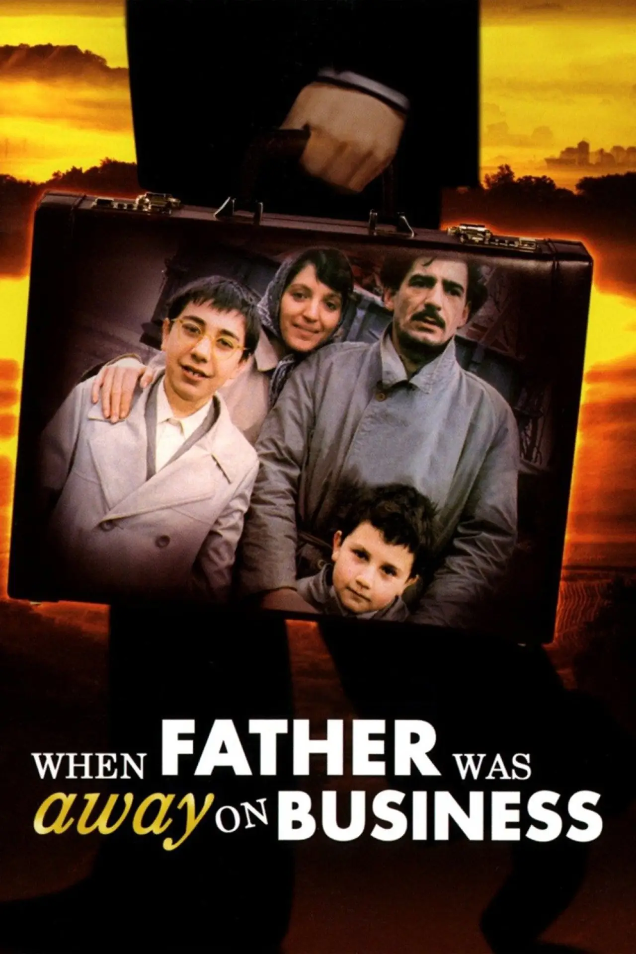 Movie poster "When Father Was Away on Business"