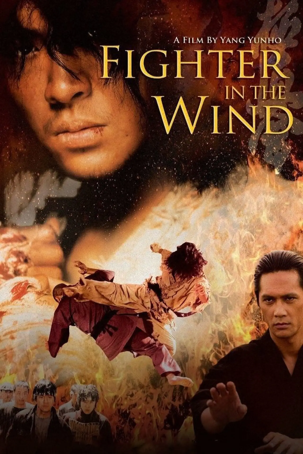 Movie poster "Fighter in the Wind"