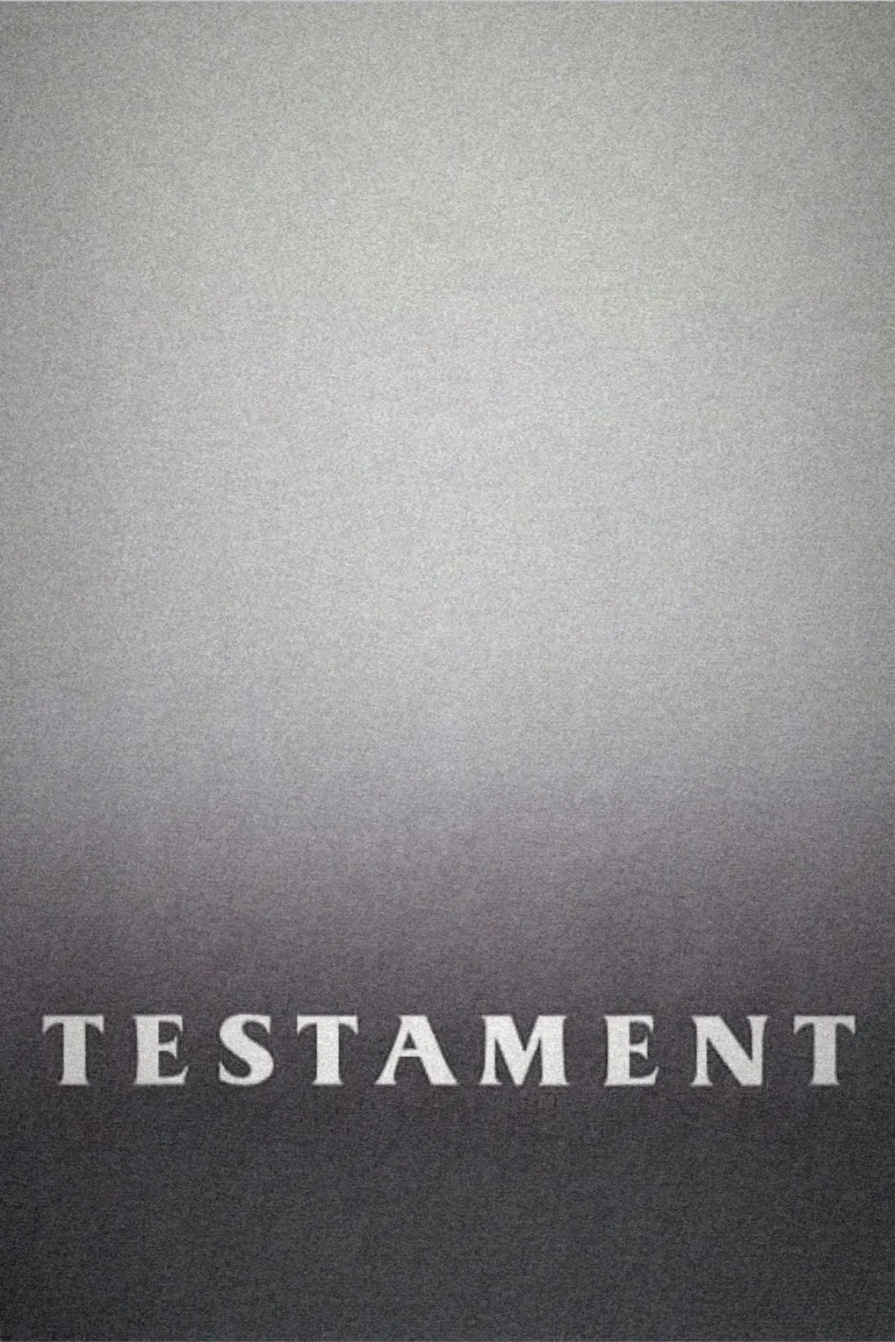 Movie poster "Testament"