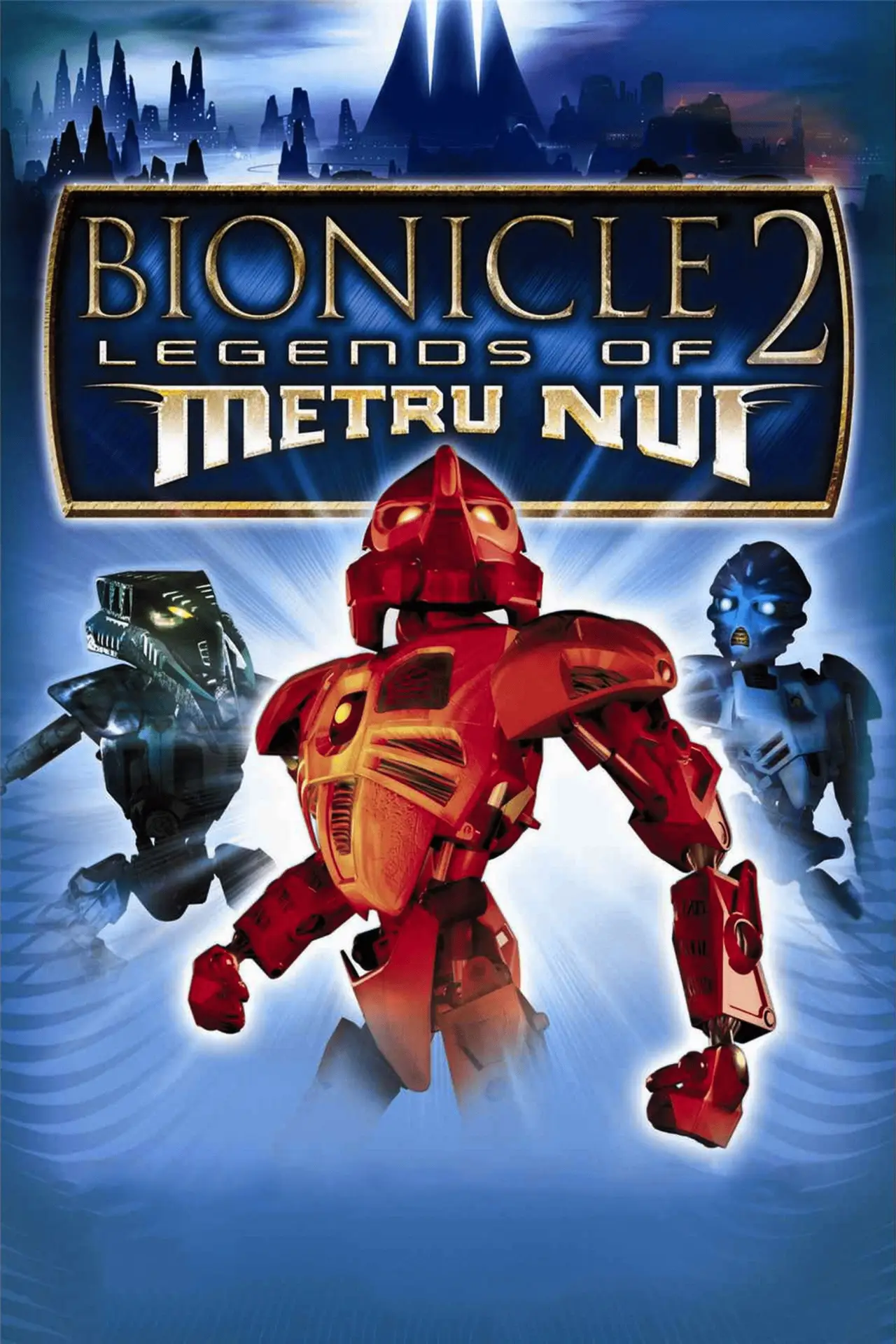 Movie poster "Bionicle 2: Legends of Metru Nui"