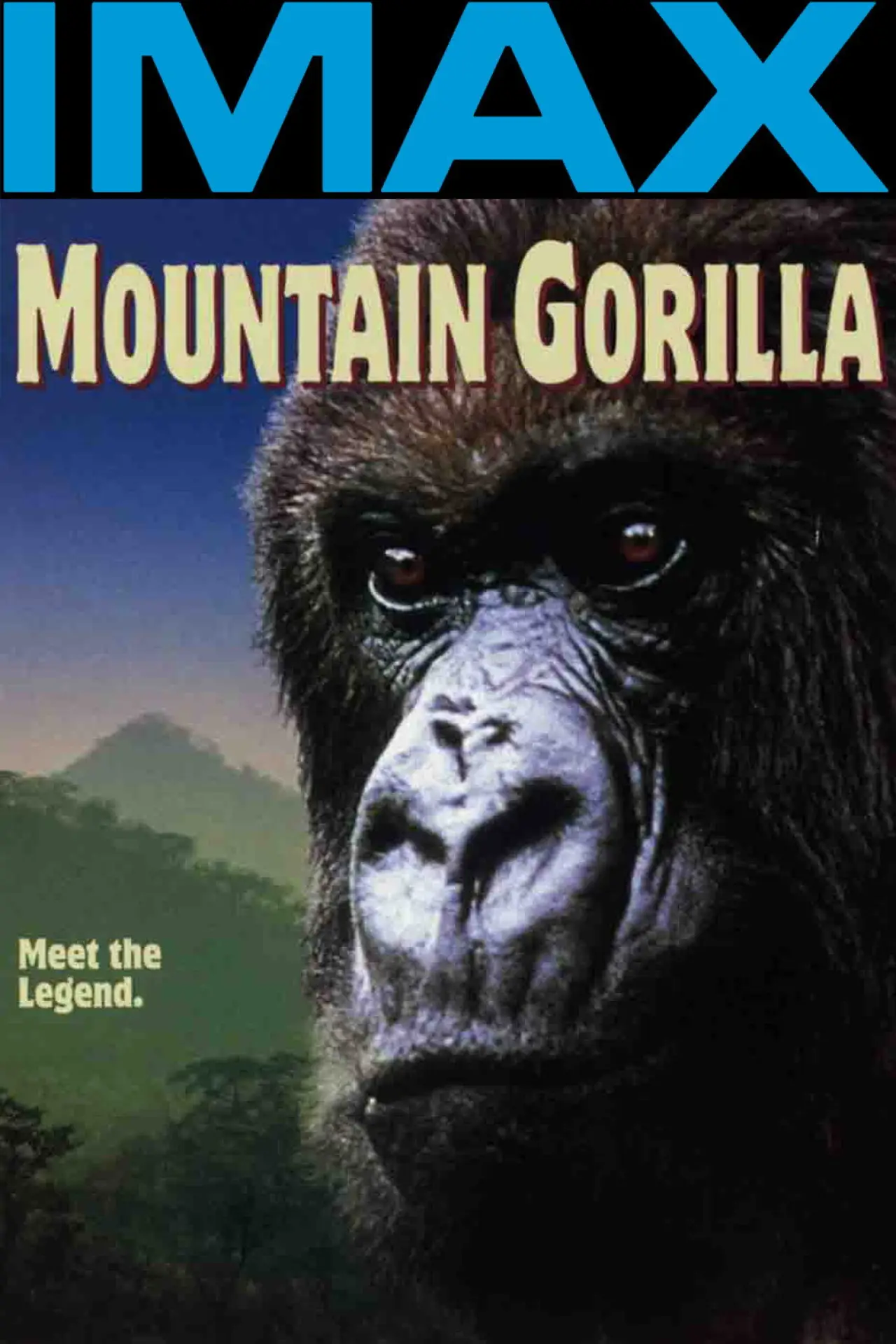 Movie poster "Mountain Gorilla"