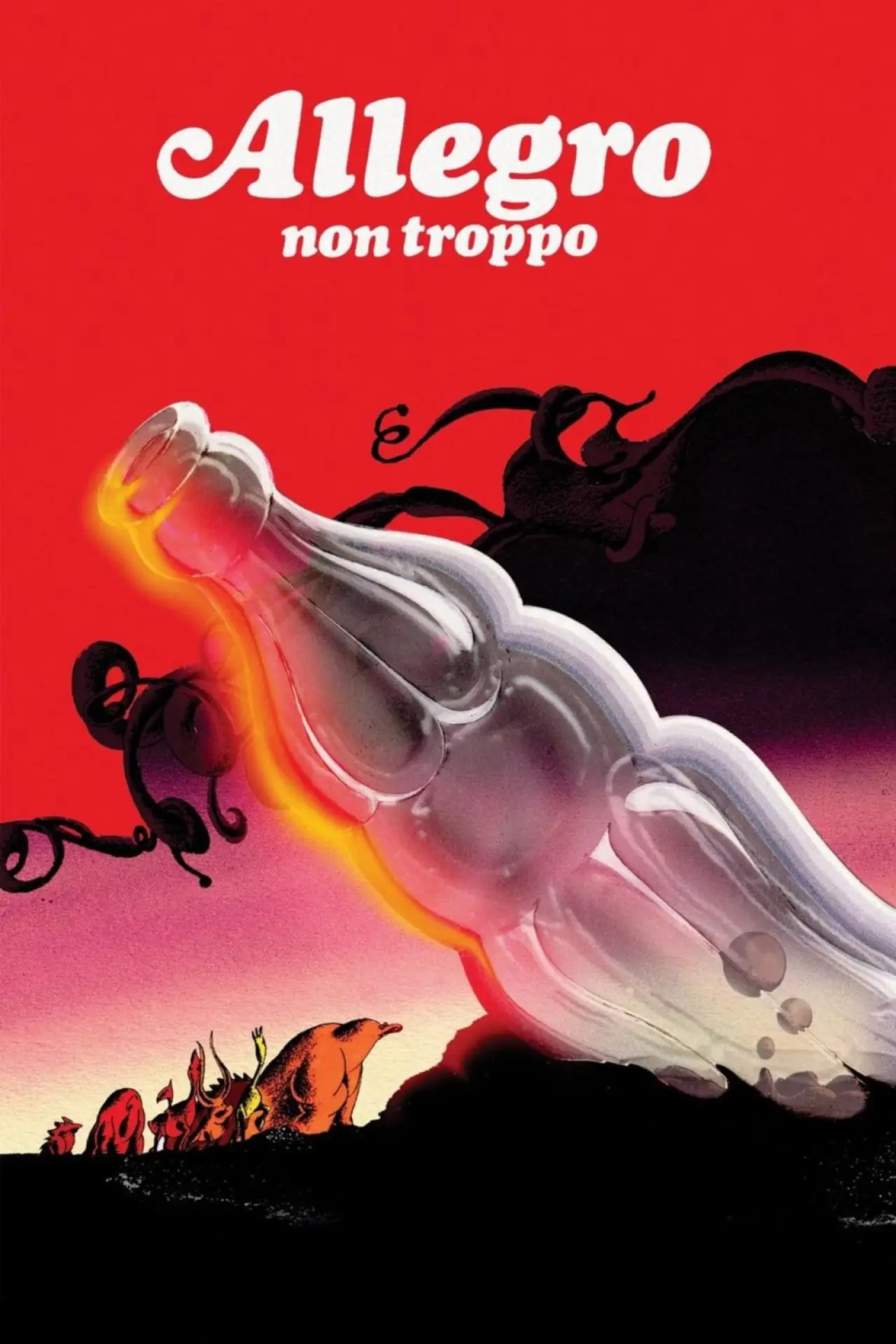 Movie poster "Allegro non troppo"
