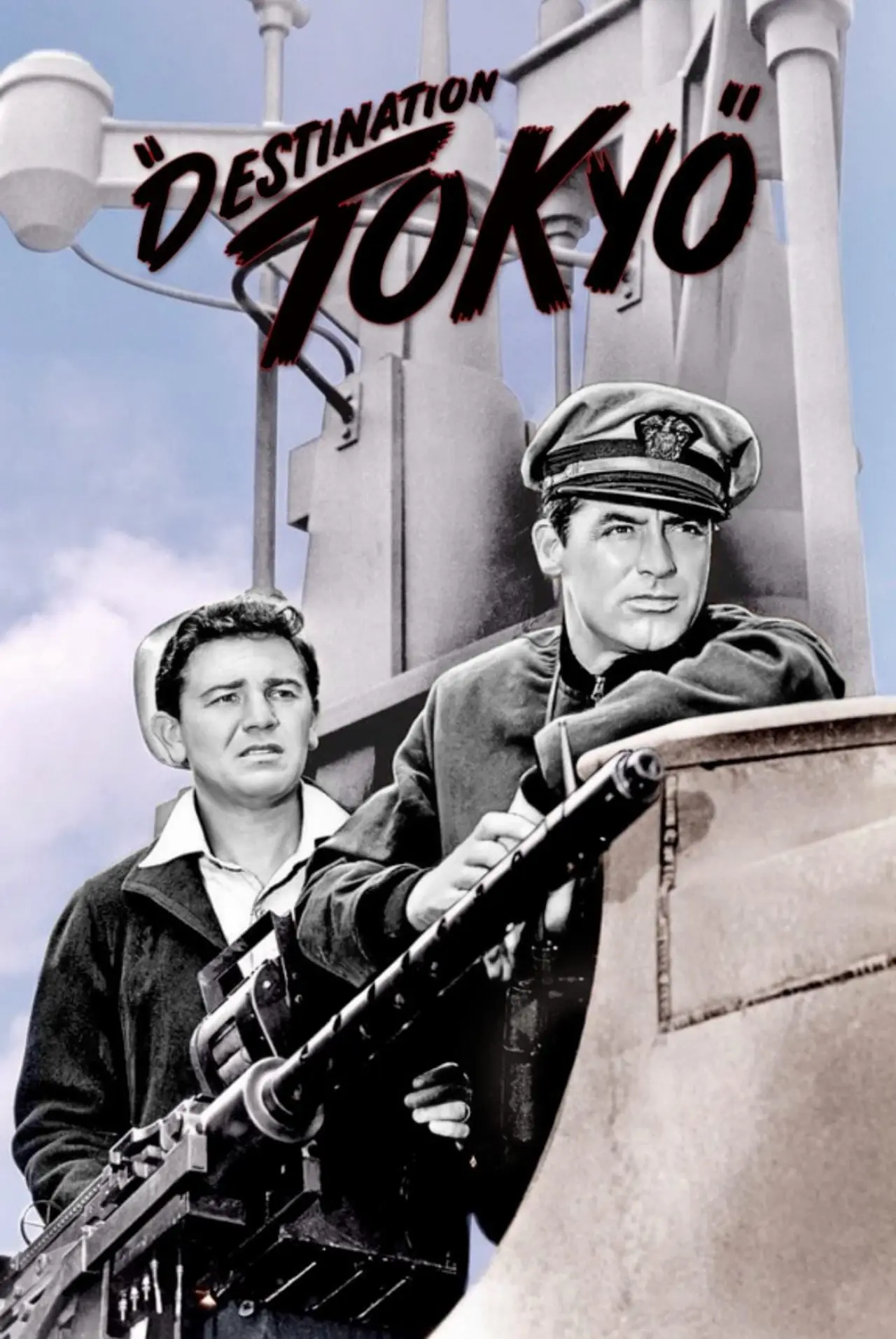 Movie poster "Destination Tokyo"
