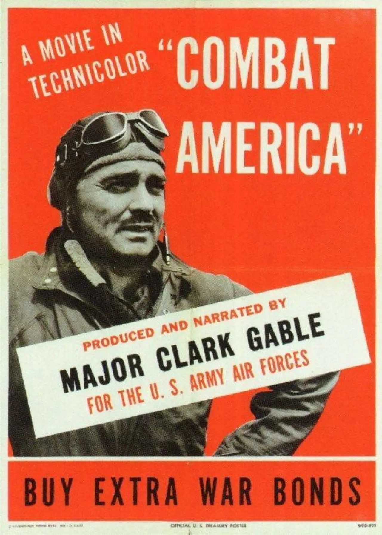 Movie poster "Combat America"