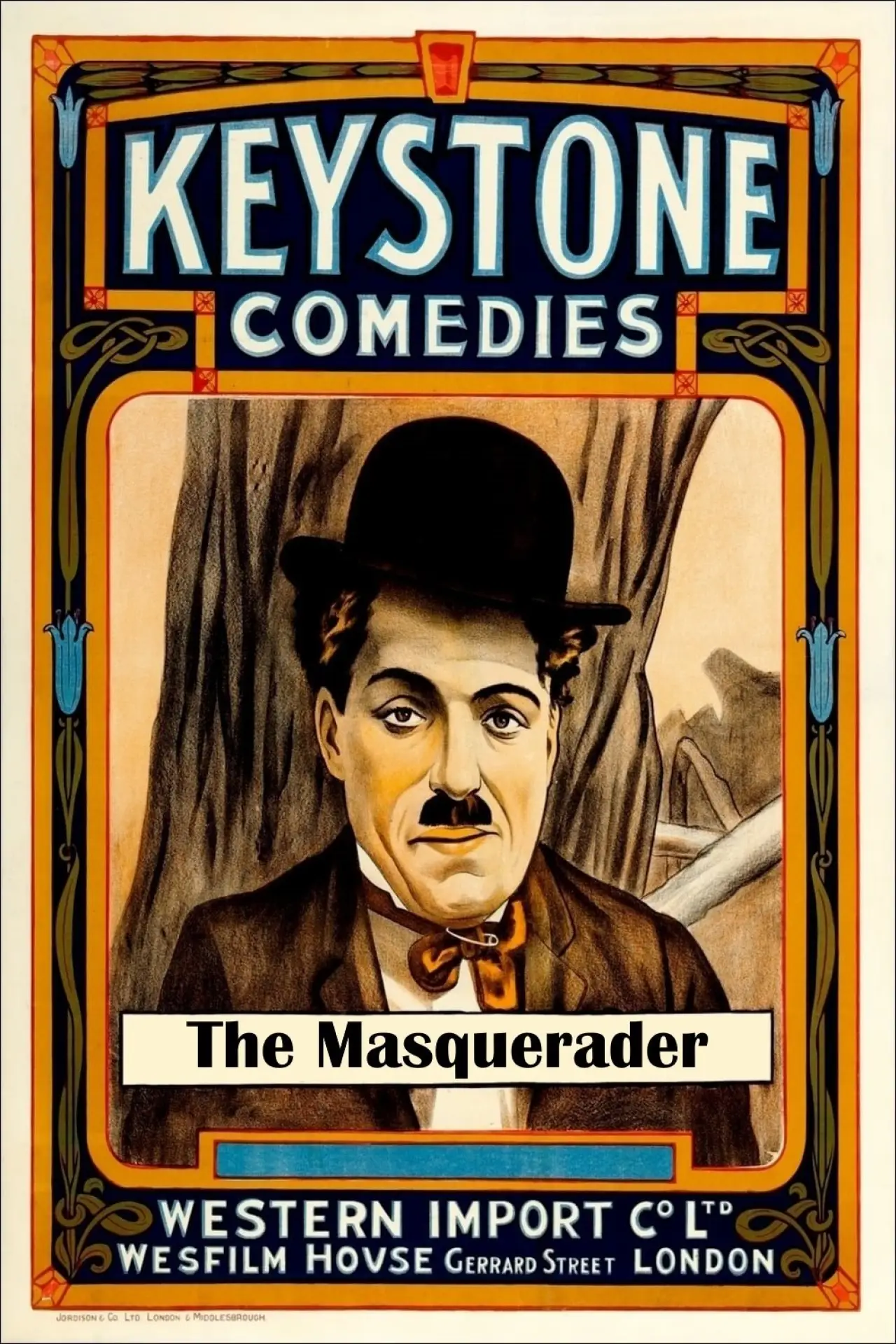 Movie poster "The Masquerader"