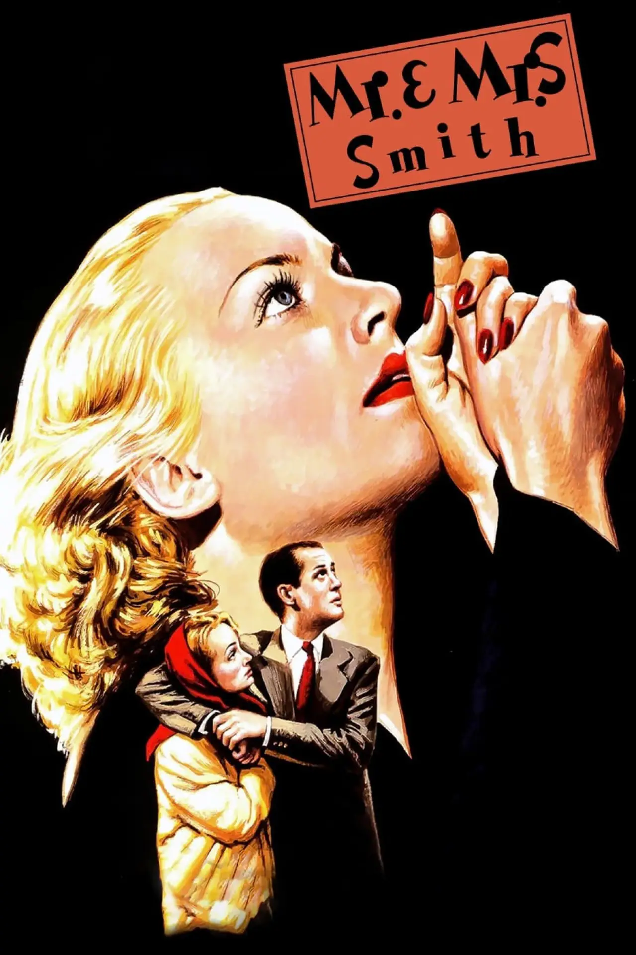 Movie poster "Mr. & Mrs. Smith"