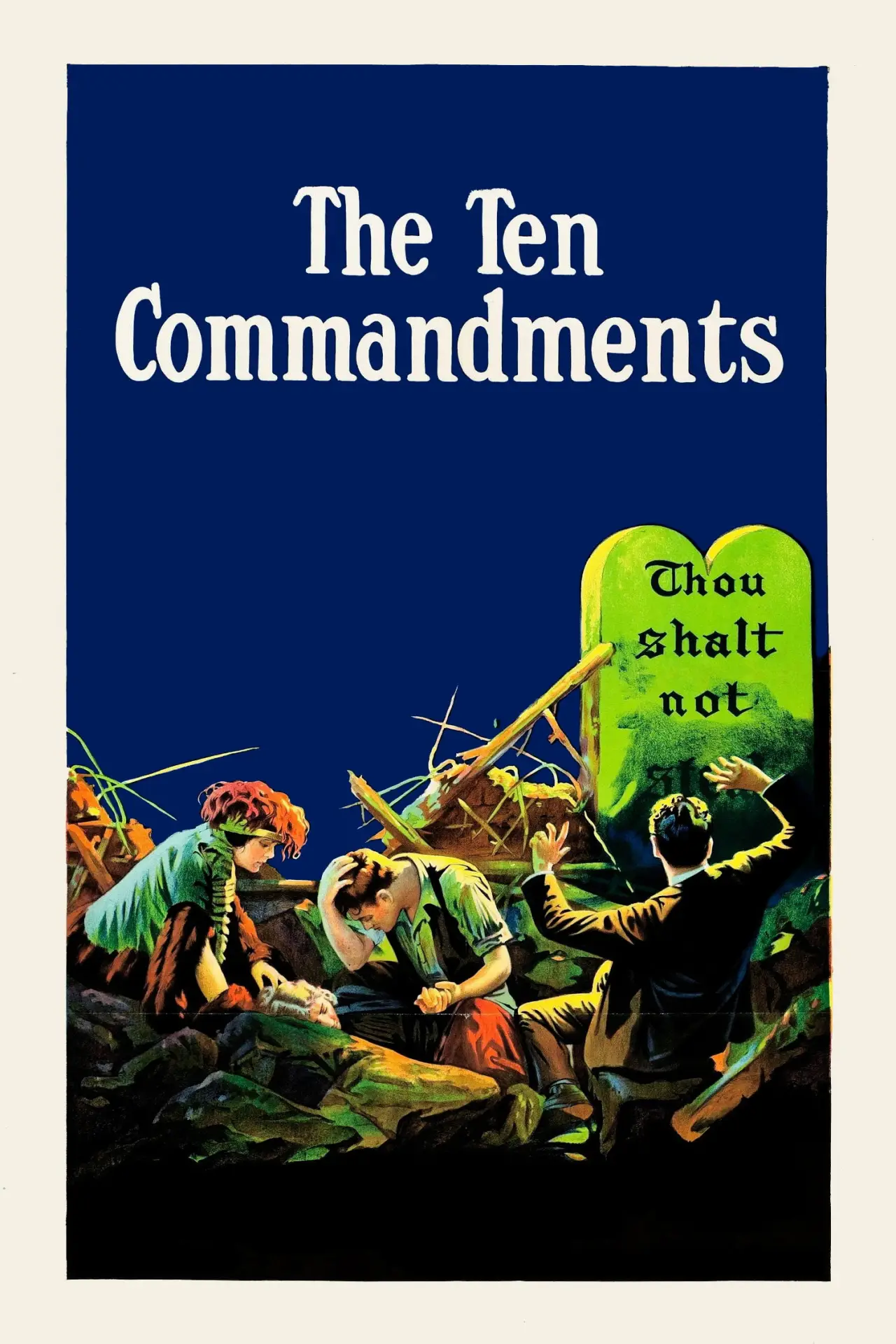 Movie poster "The Ten Commandments"