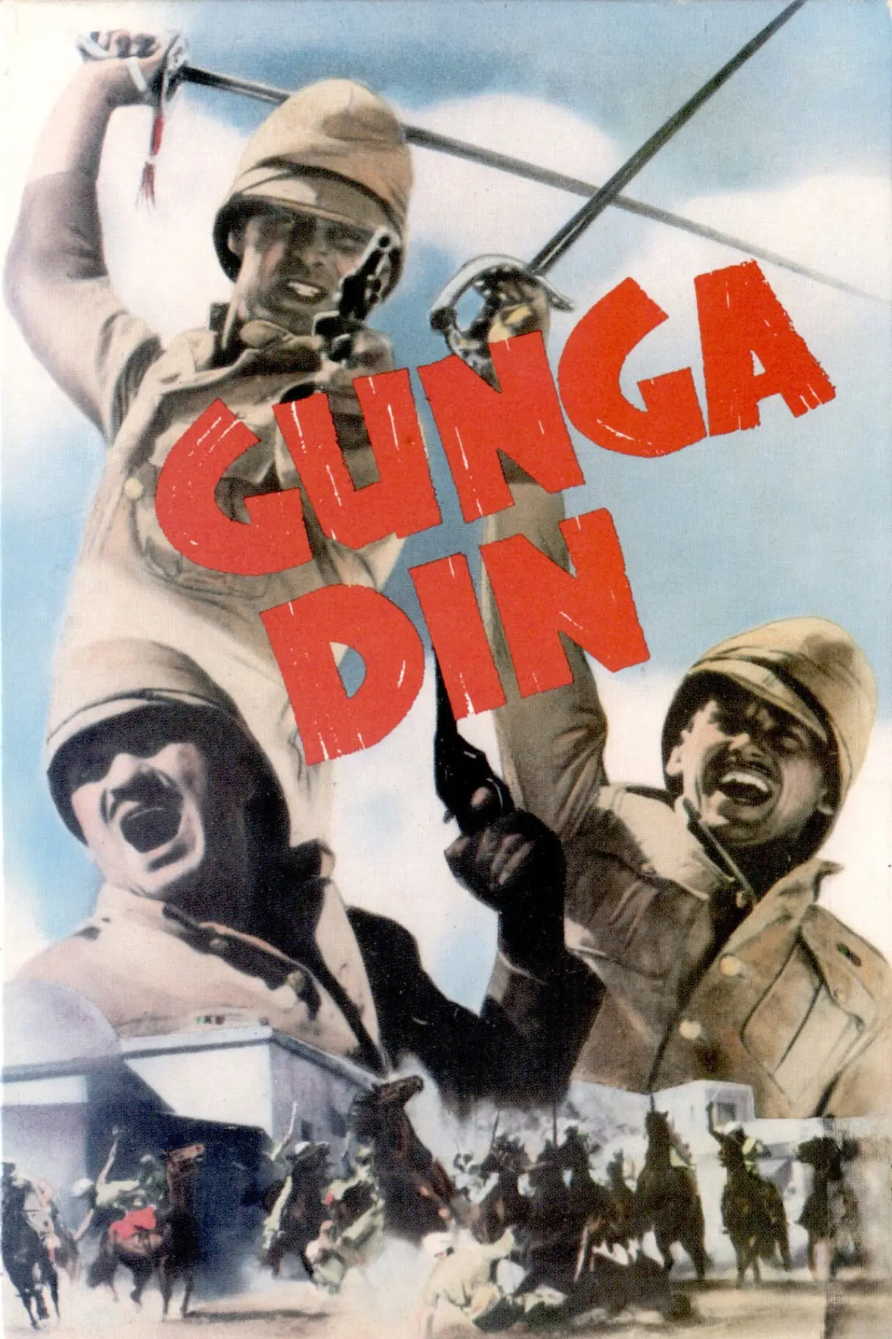 Movie poster "Gunga Din"