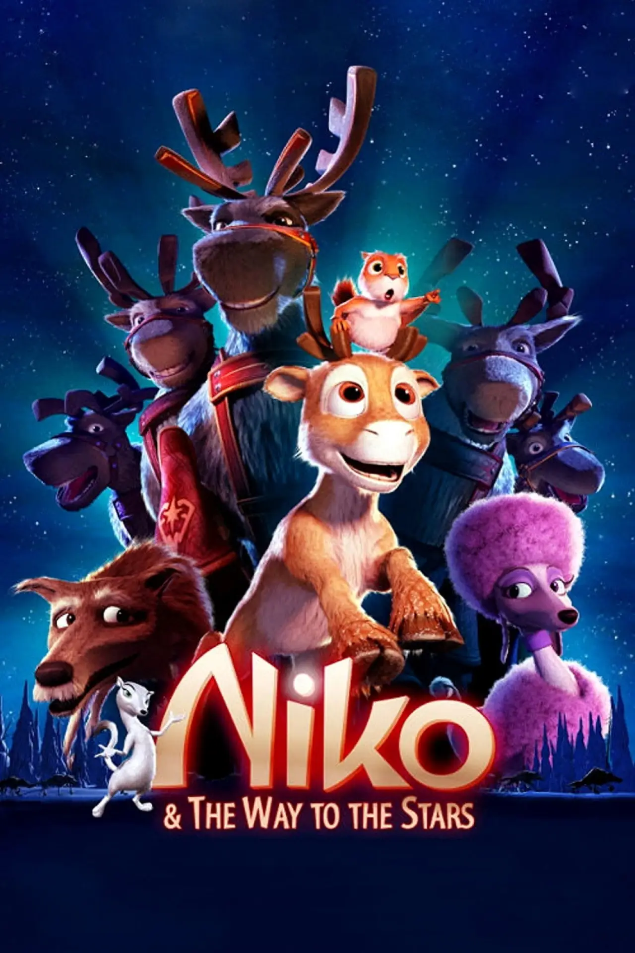 Movie poster "Niko and the Way to the Stars"