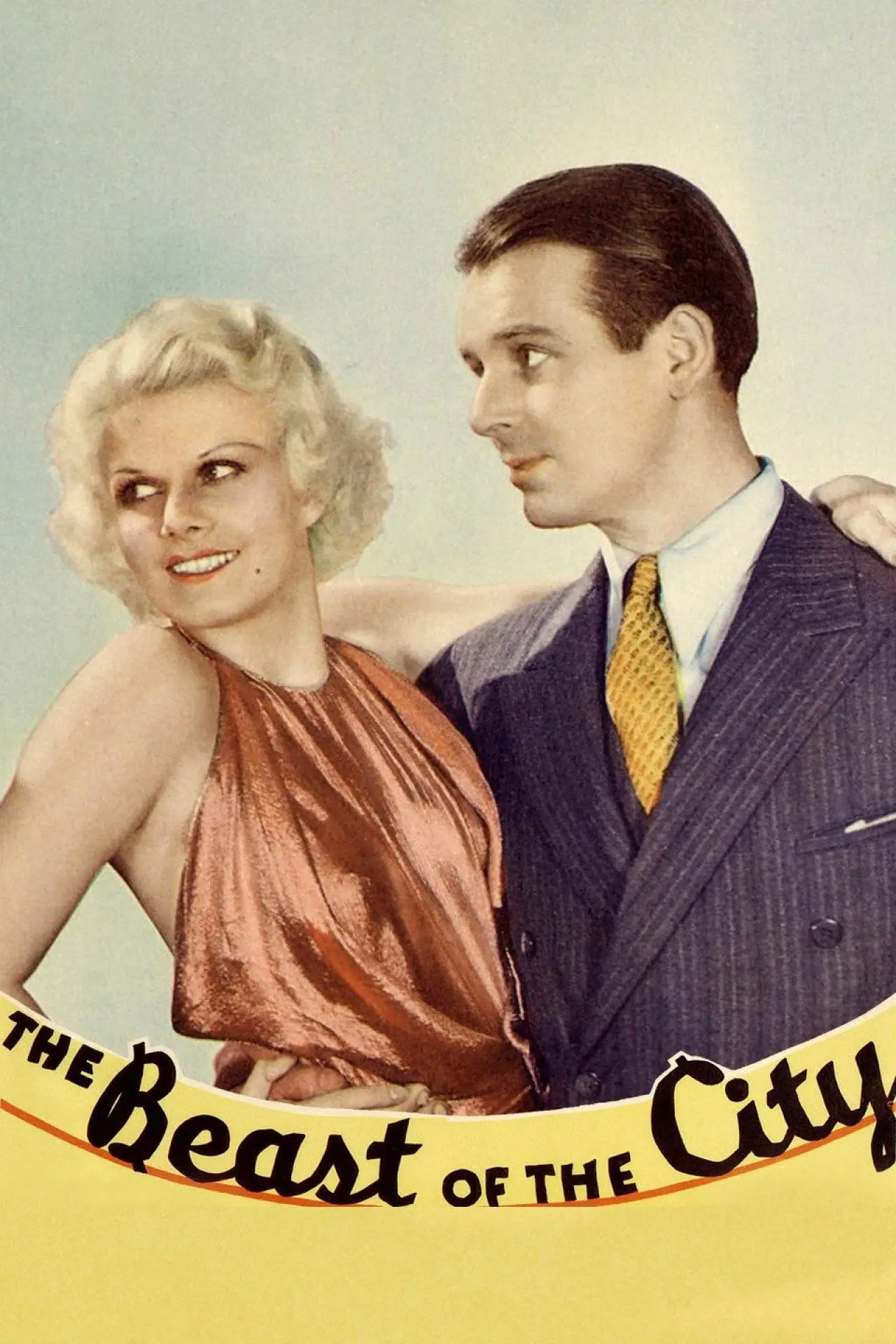 Movie poster "The Beast of the City"