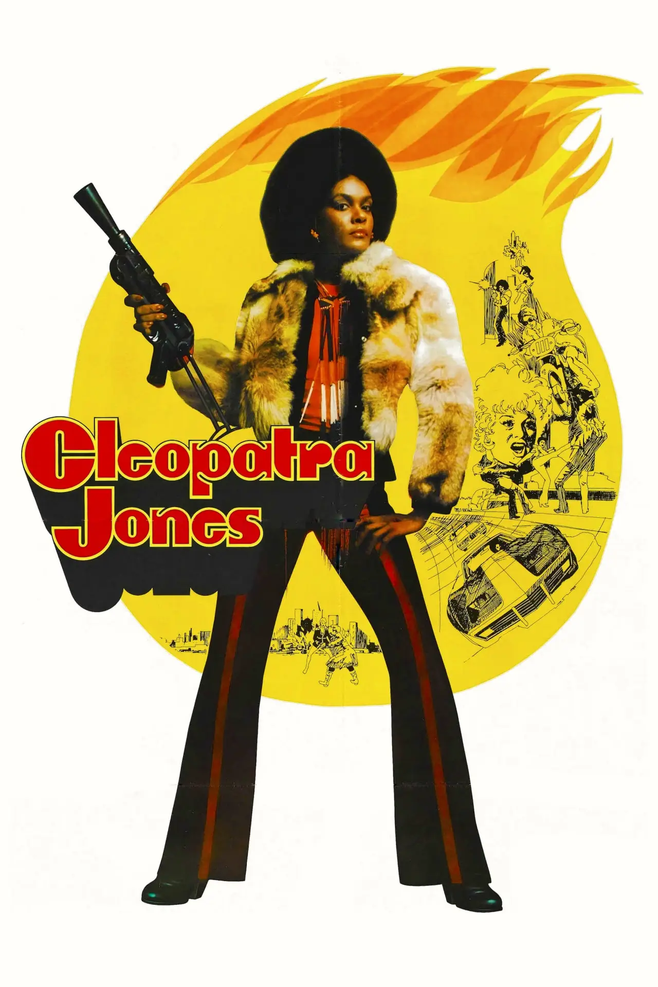 Movie poster "Cleopatra Jones"