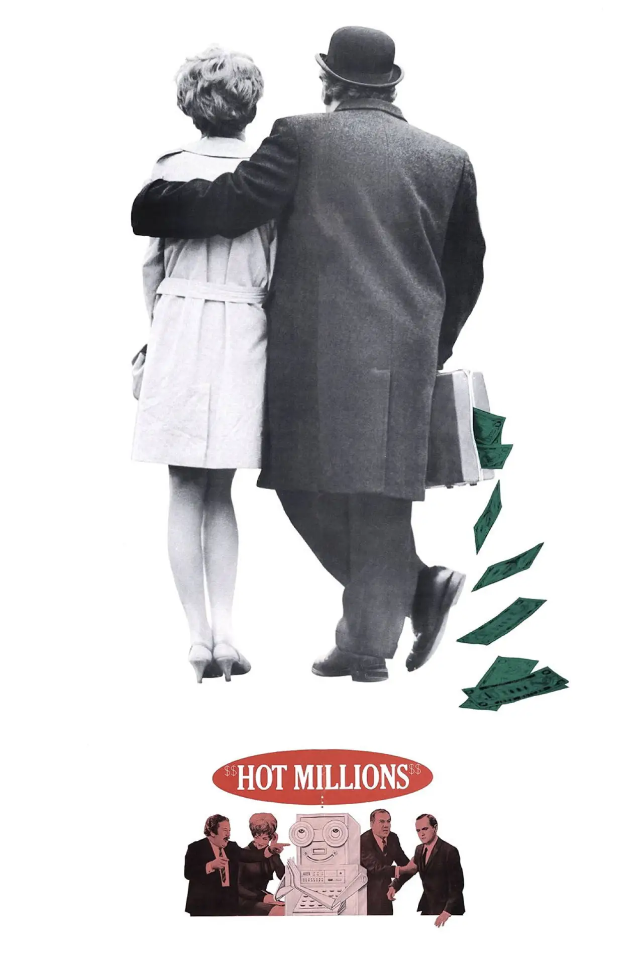 Movie poster "Hot Millions"