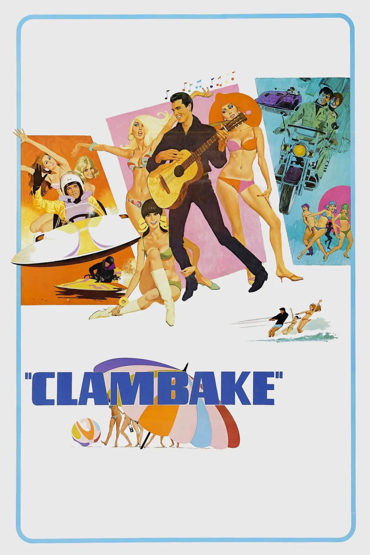 Movie poster "Clambake"