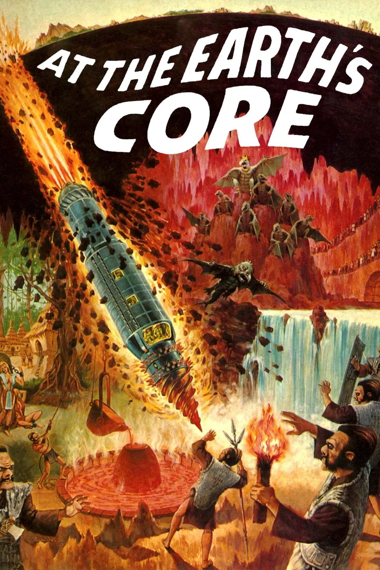 Movie poster "At the Earth