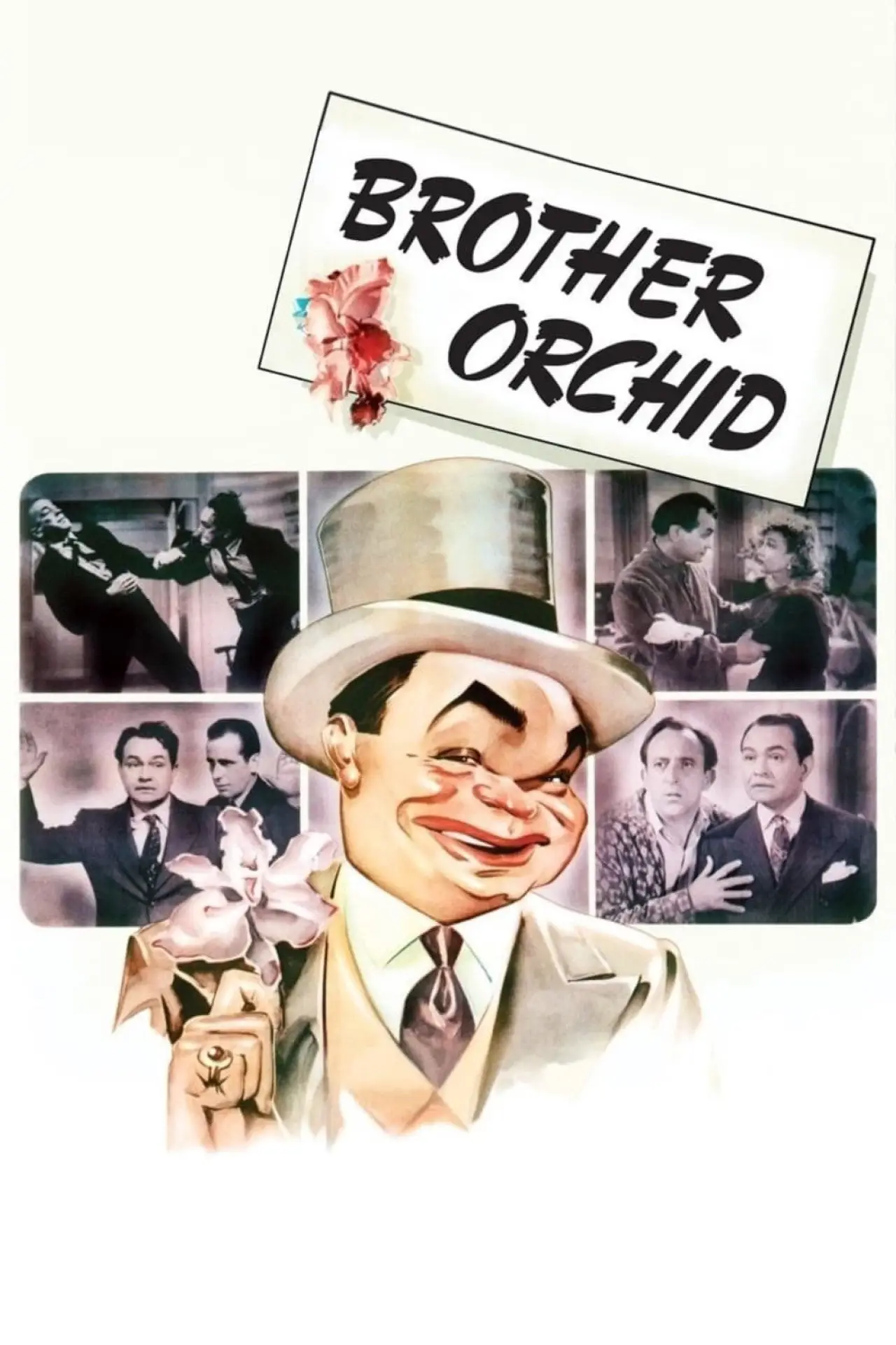 Movie poster "Brother Orchid"